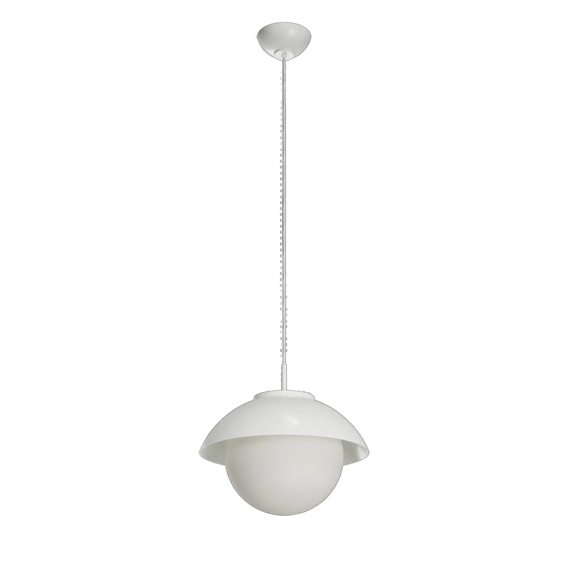 OSMONT LUK60024 LUKIDA ST2 závěsné skleněné svítidlo bílá IP40 3000 K 20W LED