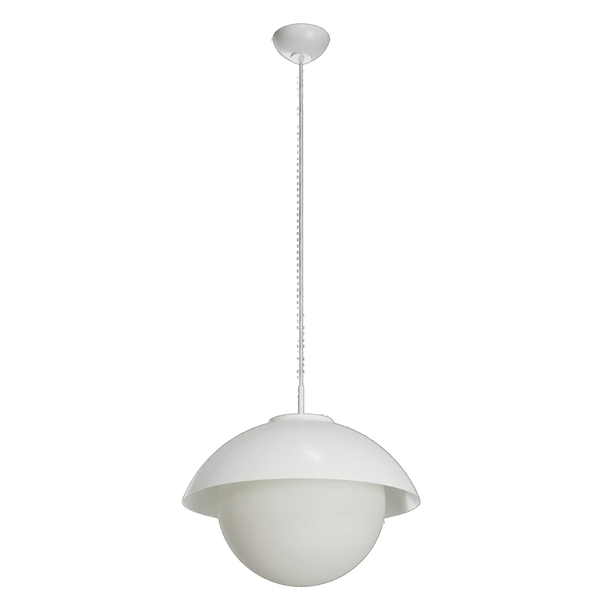 OSMONT LUK60036 LUKIDA ST3 závěsné skleněné svítidlo bílá IP40 3000 K 27W LED