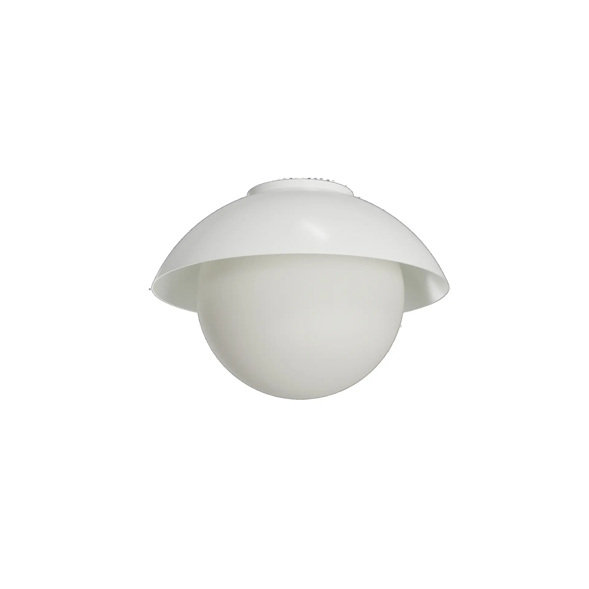 OSMONT LUK60500 LUKIDA 2 stropní/nástěnné skleněné svítidlo bílá IP65 4000 K 20W LED