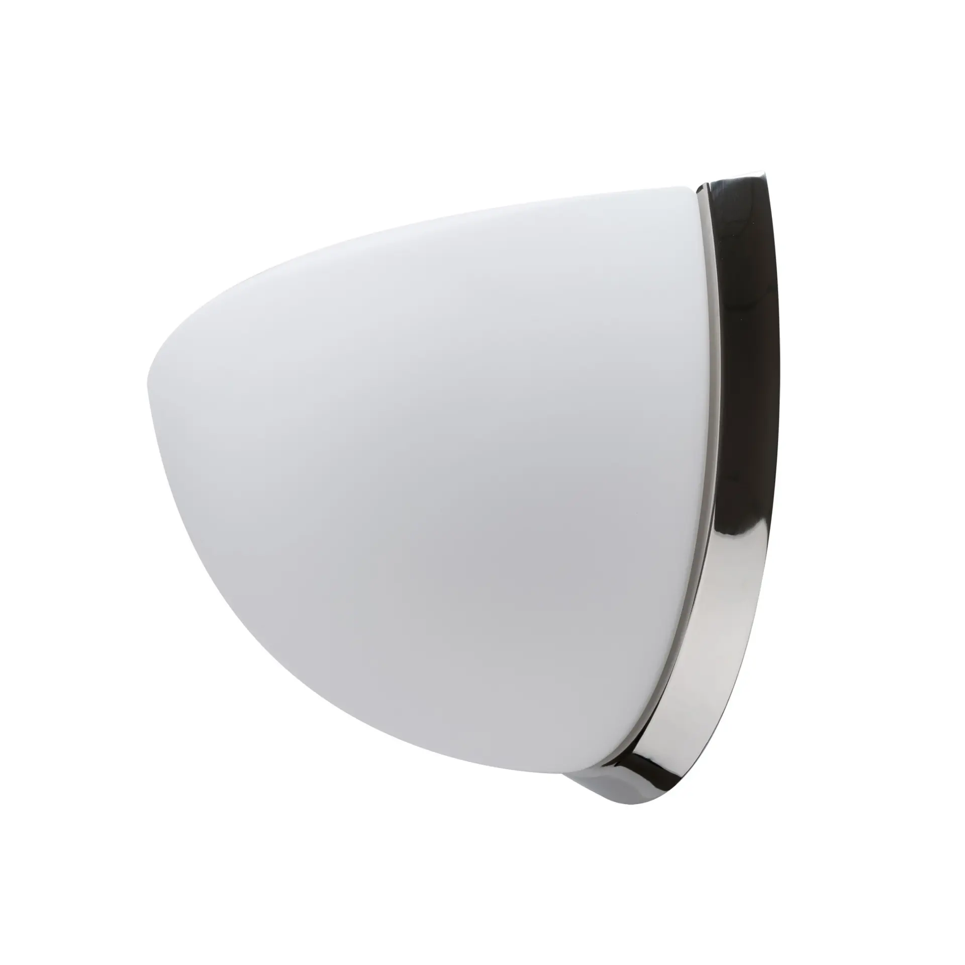 OSMONT NEL59462 NELA DL3 nástěnné skleněné svítidlo nerez leštěná / bílá IP43 3000 K 15W LED HF