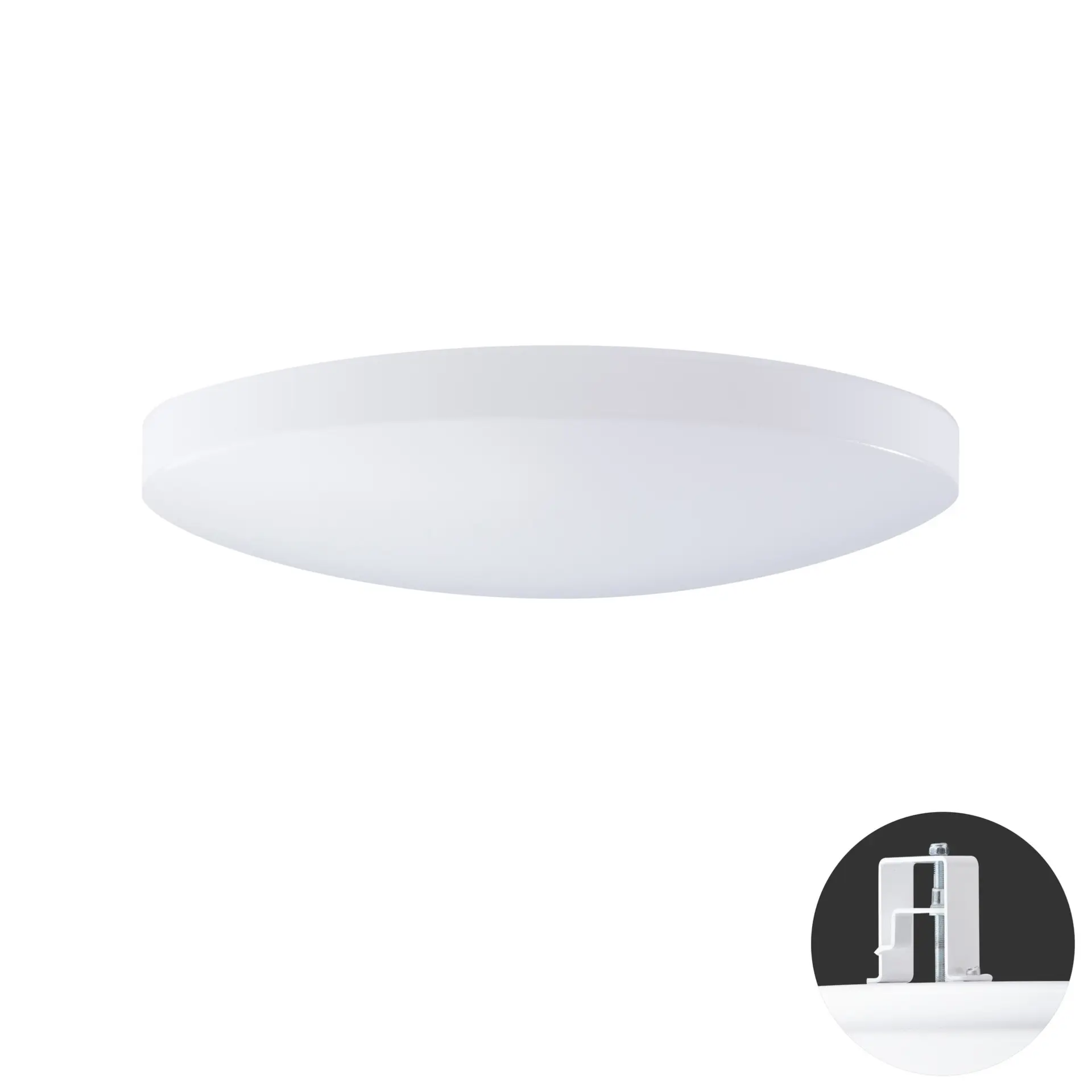 OSMONT SAG68685 SAGITA V2 stropní/nástěnné plastové polovestavné svítidlo bílá IP44 4000 K 24W LED
