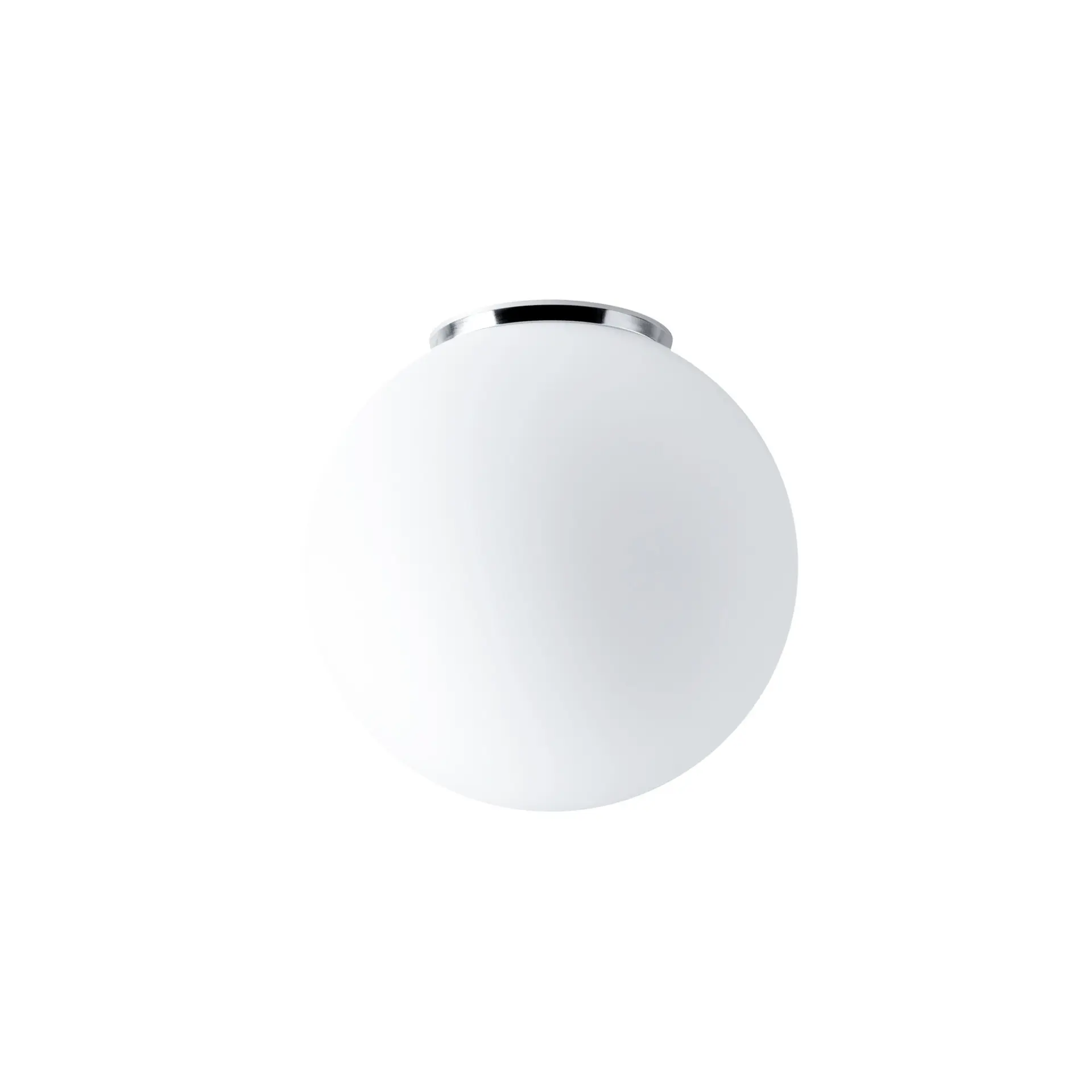 OSMONT STY45001 STYX 3 stropní/nástěnné skleněné svítidlo chrom / bílá IP65 25W E27