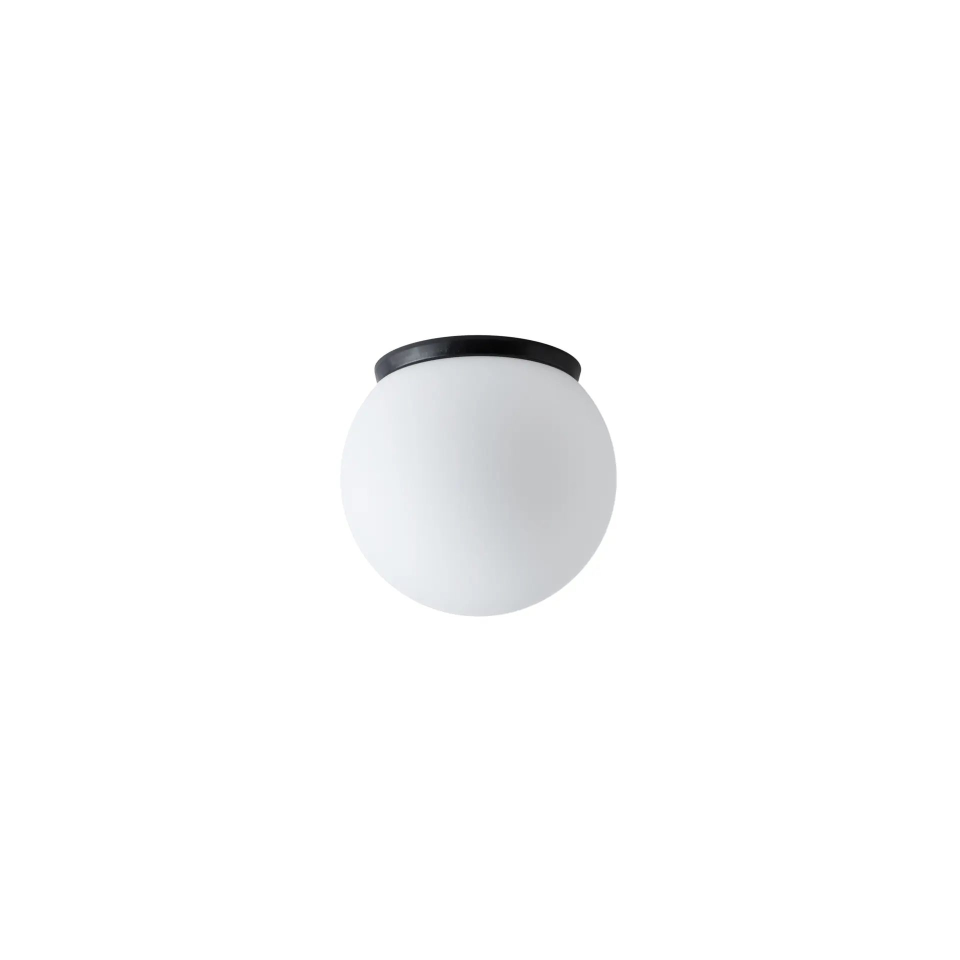 OSMONT STY61221 STYX 1 stropní/nástěnné skleněné svítidlo černá / bílá IP65 3000 K 8W LED