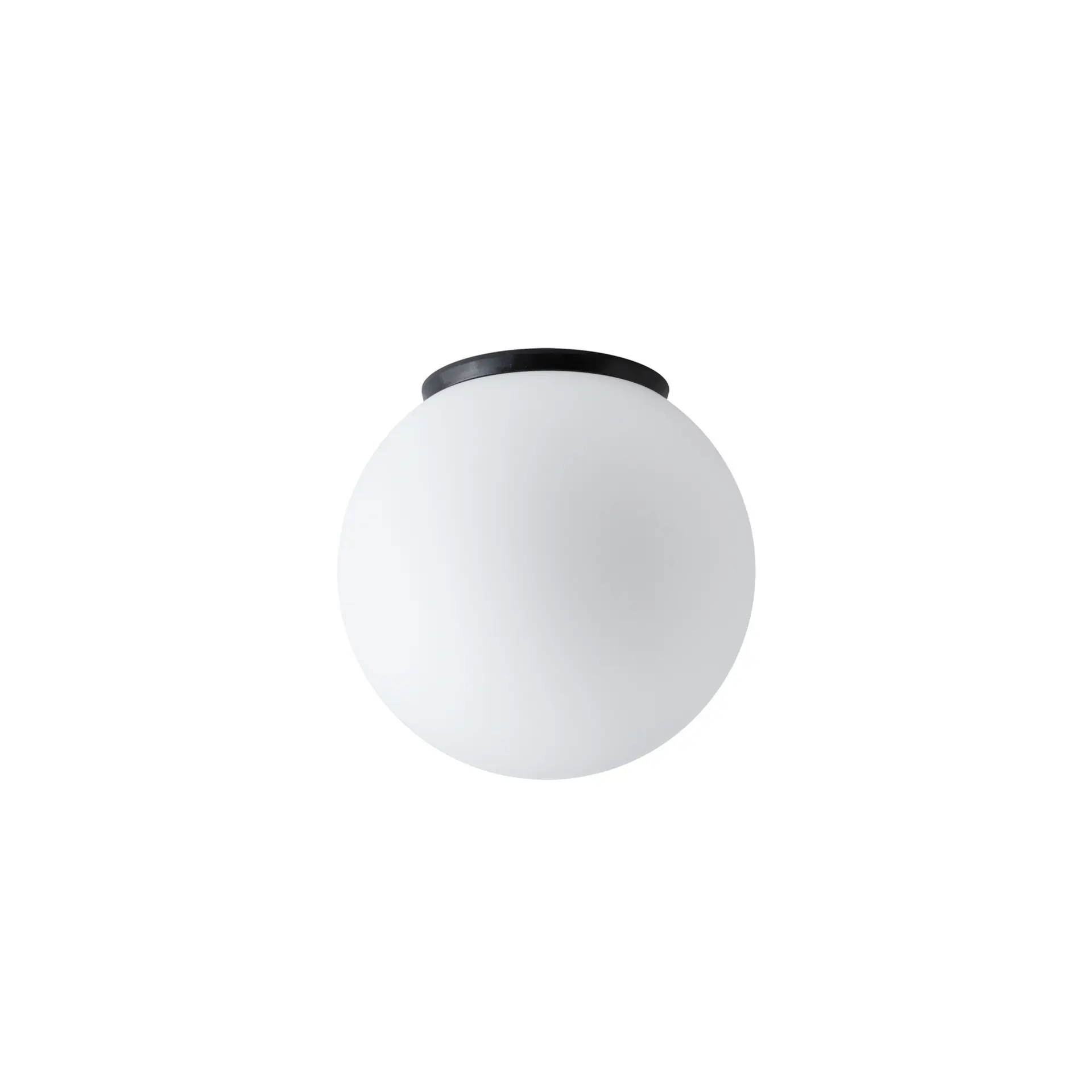 OSMONT STY61226 STYX 2 stropní/nástěnné skleněné svítidlo černá / bílá IP65 3000 K 8W LED