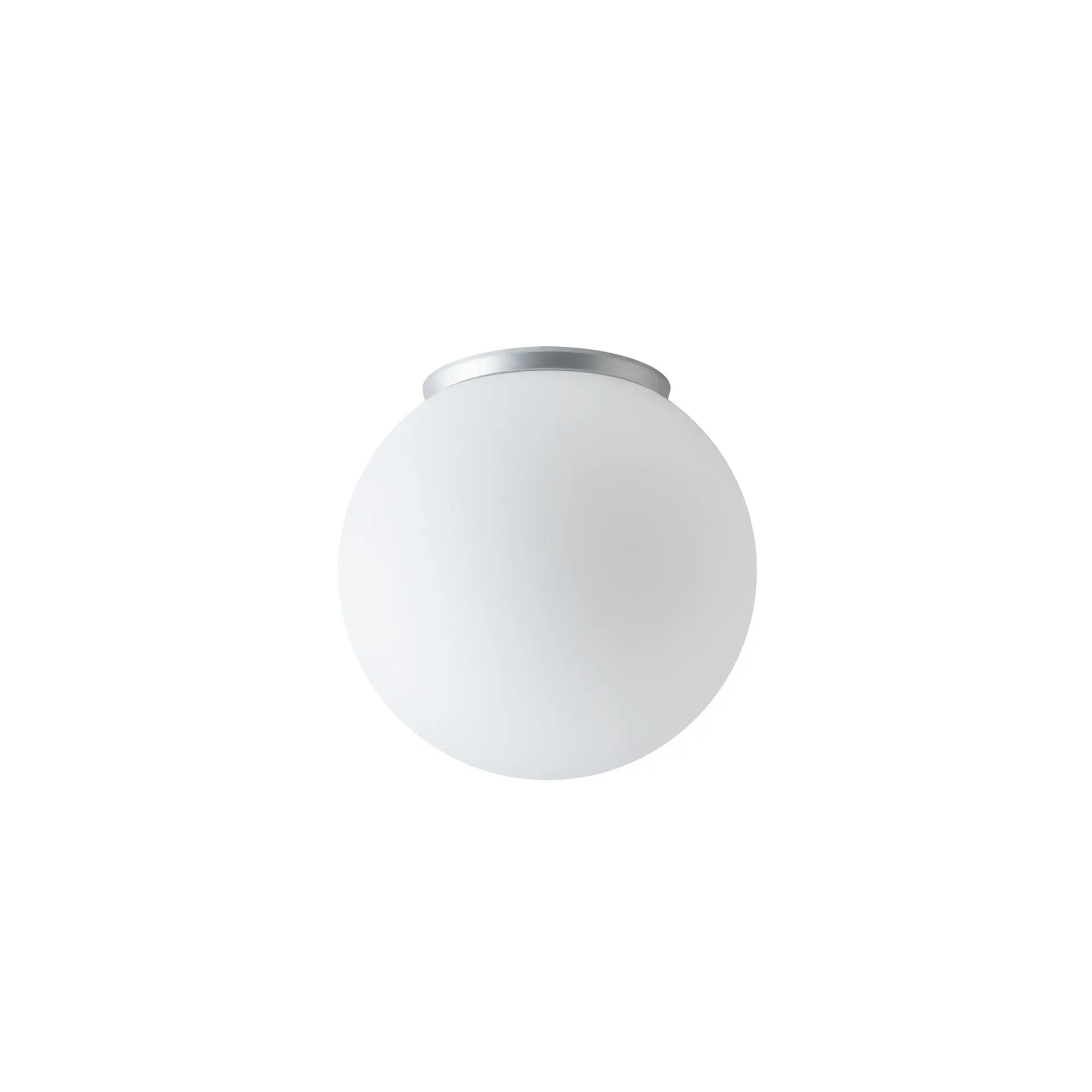 OSMONT STY61727 STYX 2 stropní/nástěnné skleněné svítidlo stříbrná / bílá IP65 4000 K 8W LED