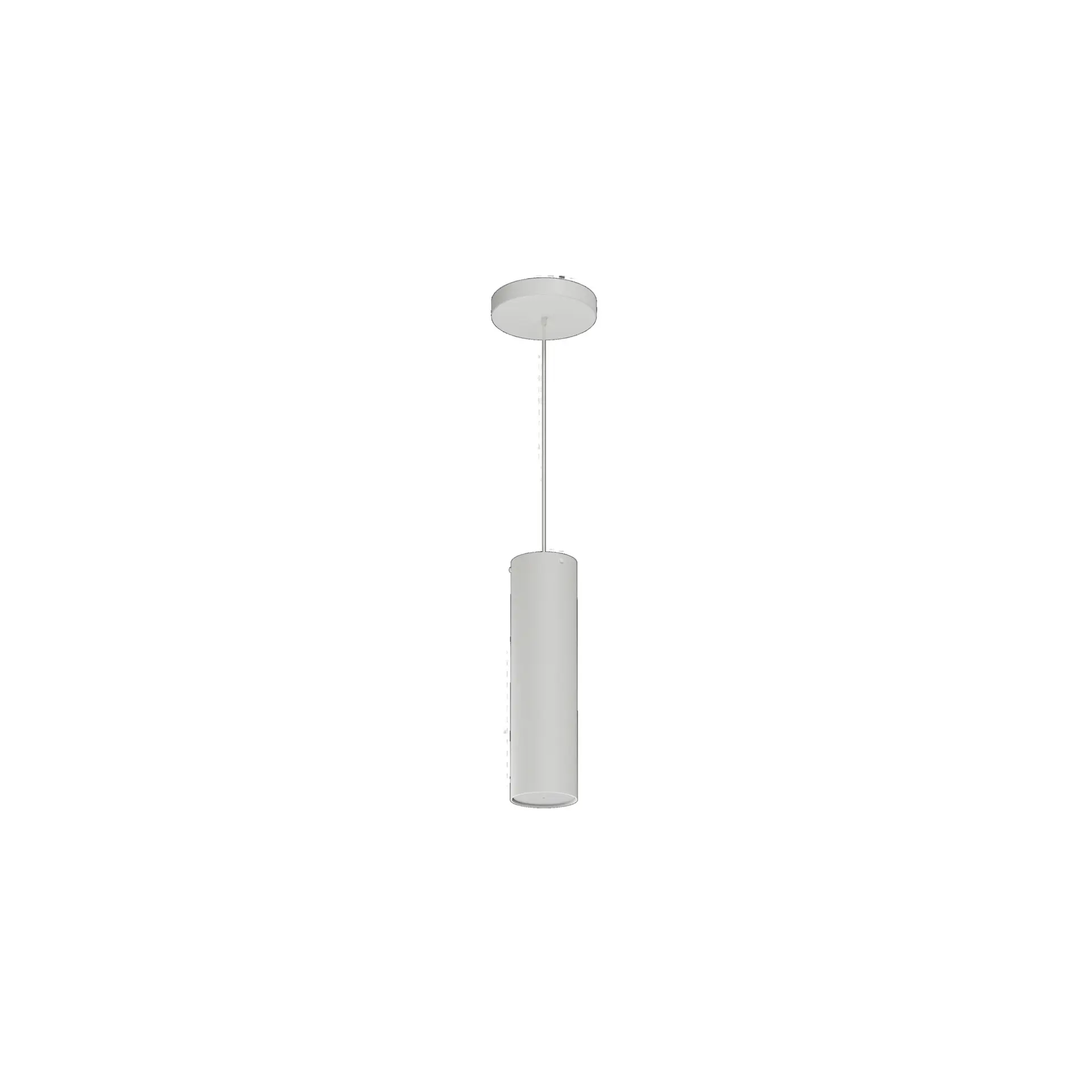 OSMONT SUB60012 SUBRA S4 závěsné plastové svítidlo bílá IP20 3000 K 45W LED