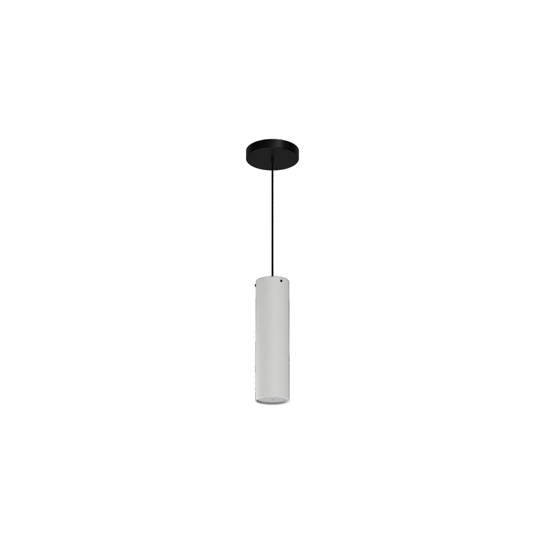 OSMONT SUB60014 SUBRA S4 závěsné plastové svítidlo černá / bílá IP20 3000 K 45W LED