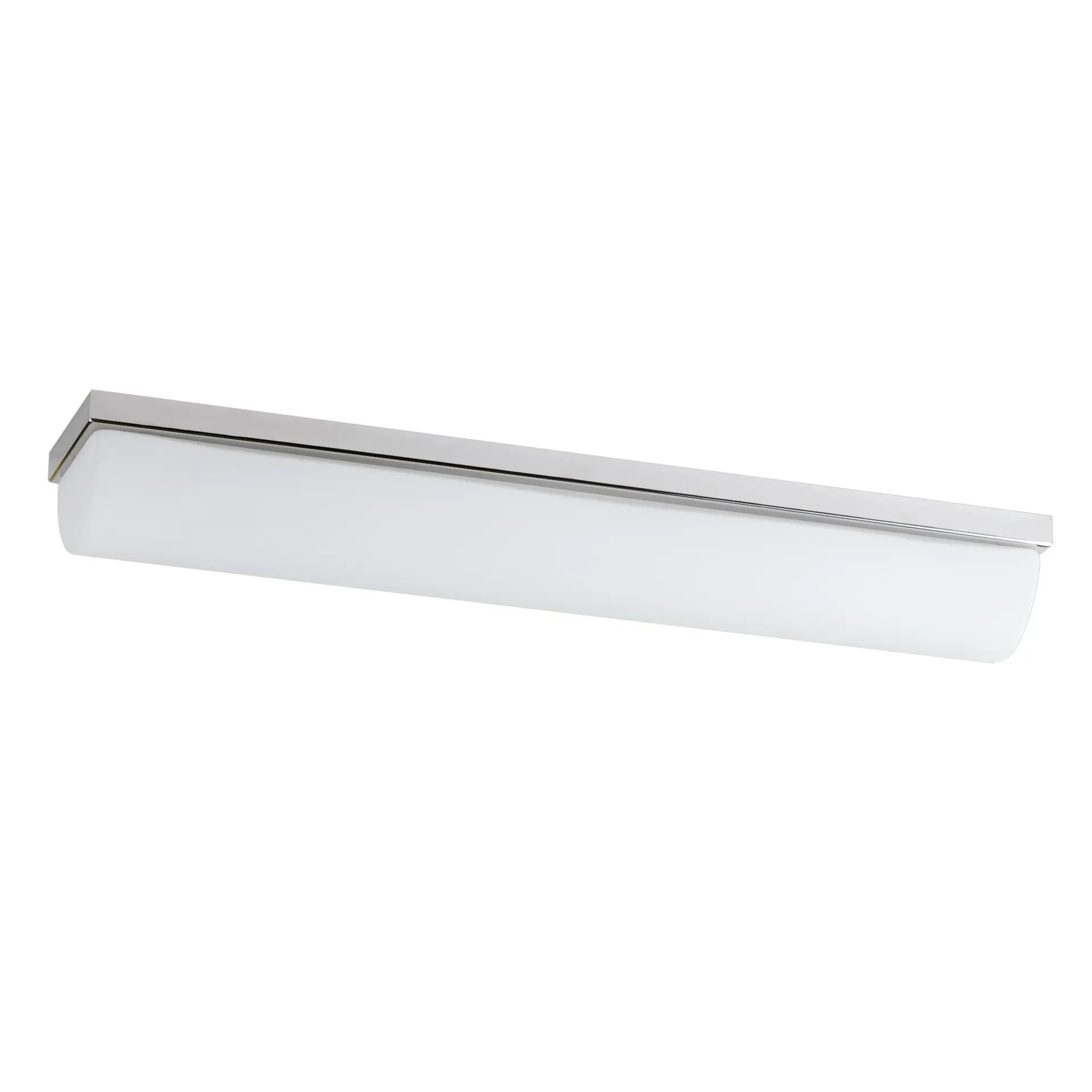 OSMONT SYL51422 SYLVIA 1 stropní/nástěnné skleněné svítidlo nerez leštěná / bílá IP44 3000 K 18W LED