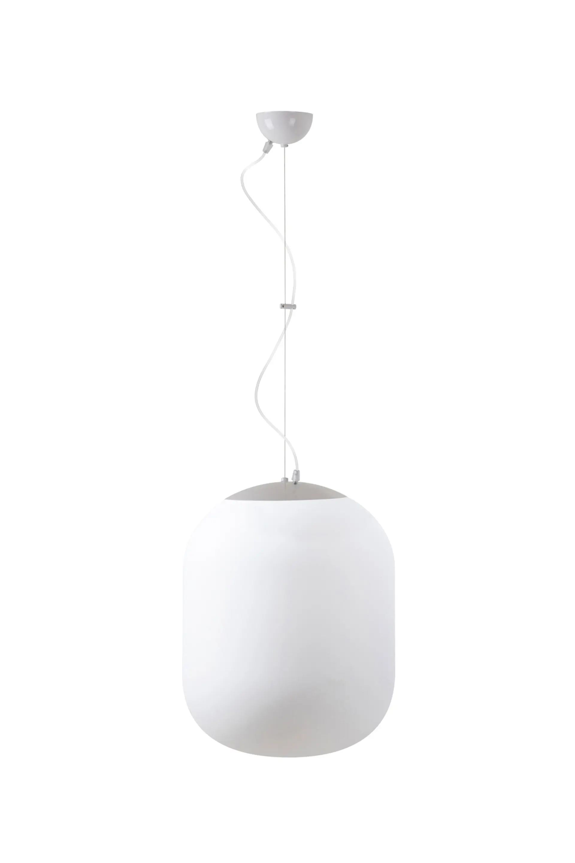OSMONT TAN58160 TANIA L2 závěsné skleněné svítidlo bílá IP40 40W E27