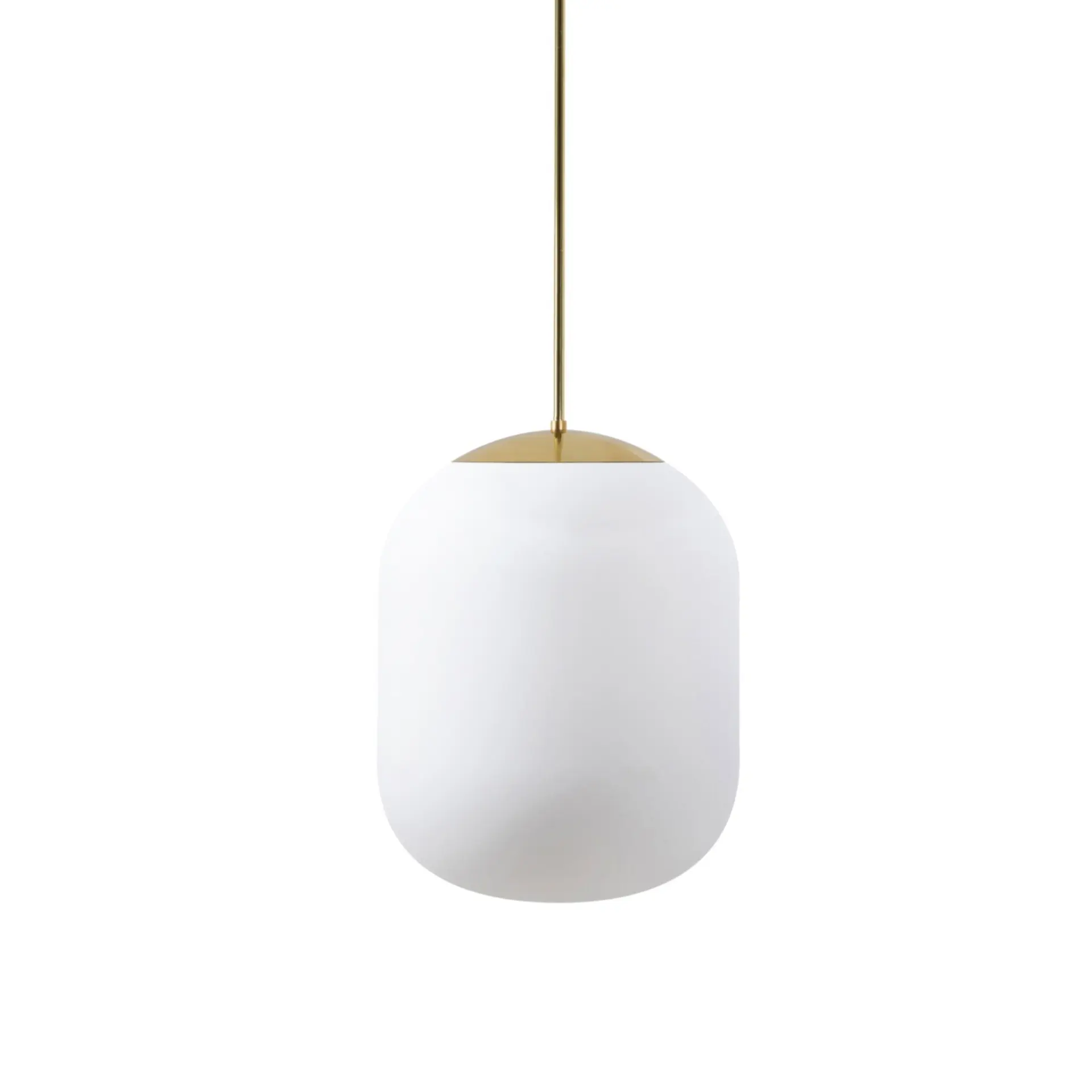 OSMONT TAN62269 TANIA P1 HP závěsné skleněné svítidlo mosaz leštěná / bílá IP40 3000 K 52W LED DALI