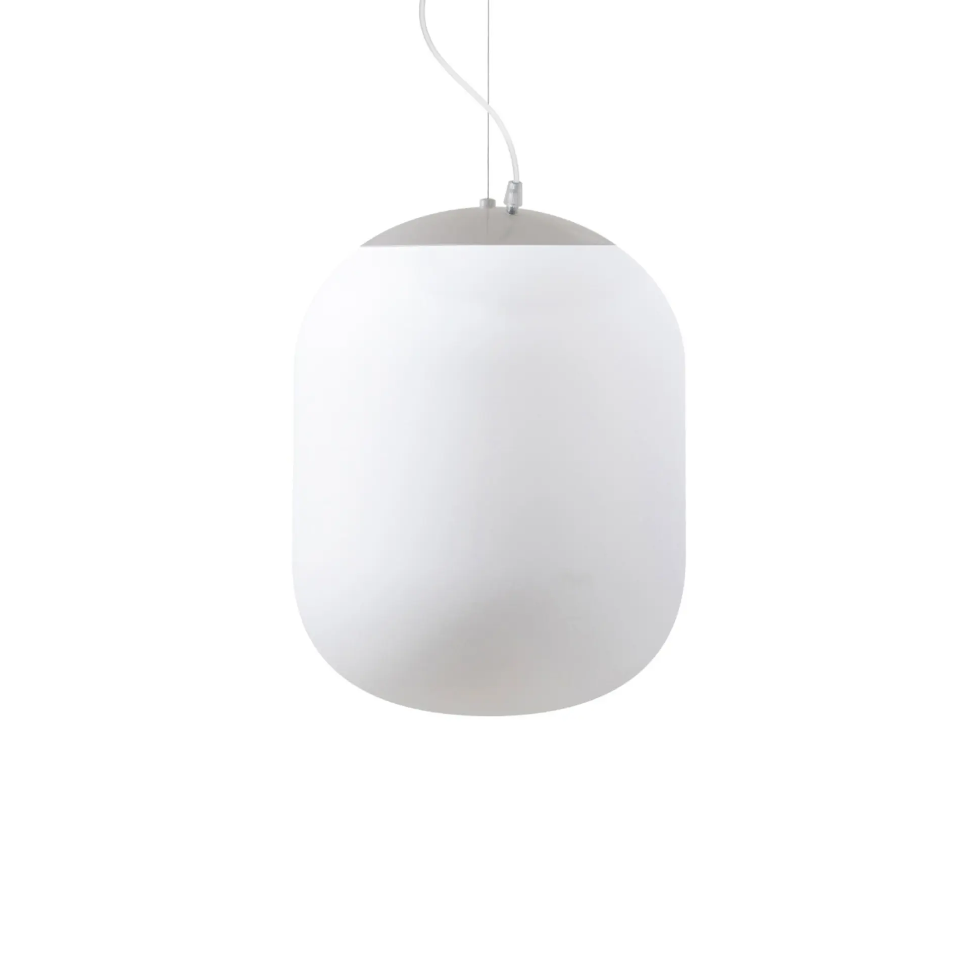 OSMONT TAN62340 TANIA L1 HP závěsné skleněné svítidlo bílá IP40 3000 K 52W LED