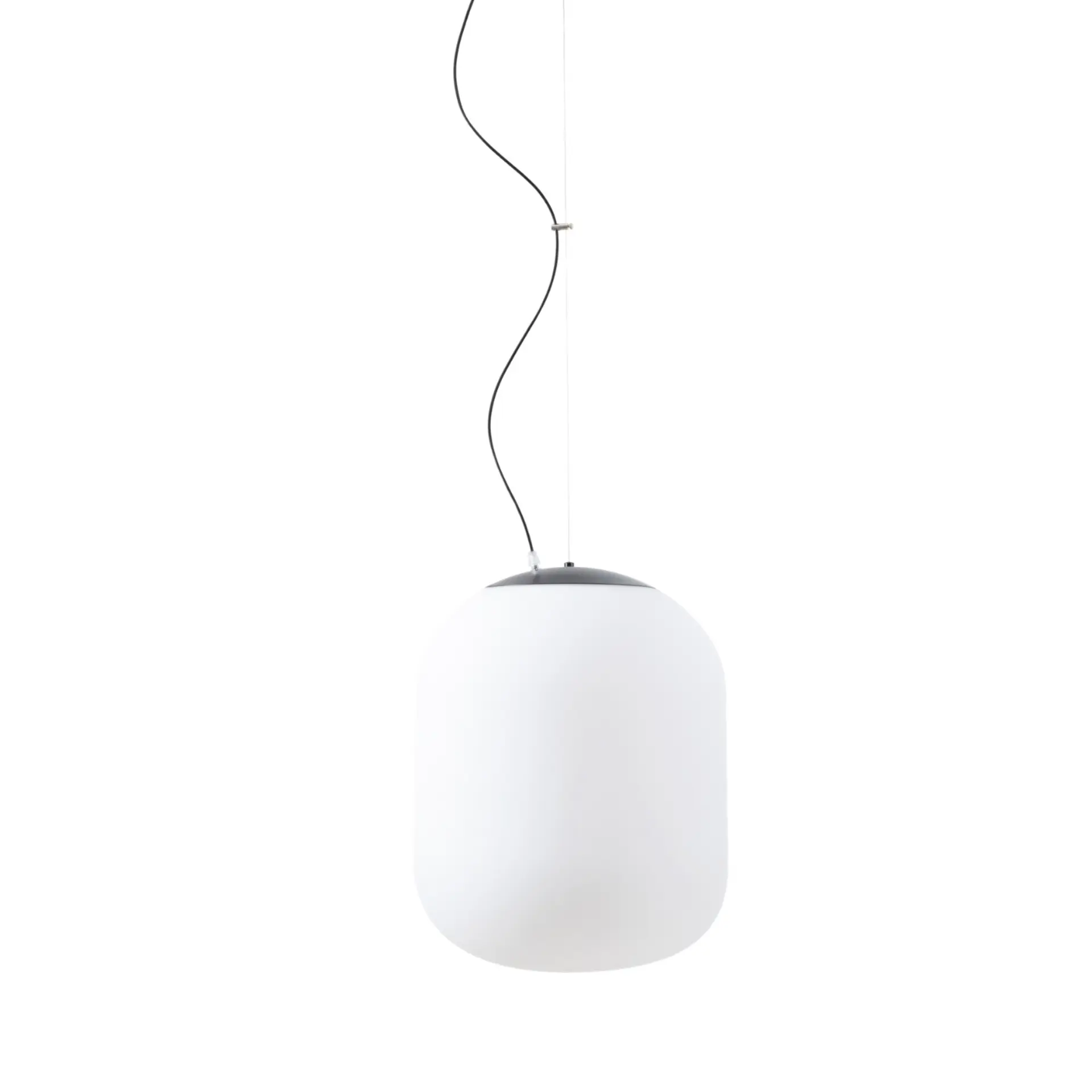 OSMONT TAN62346 TANIA L1 HP závěsné skleněné svítidlo černá / bílá IP40 3000 K 52W LED DALI