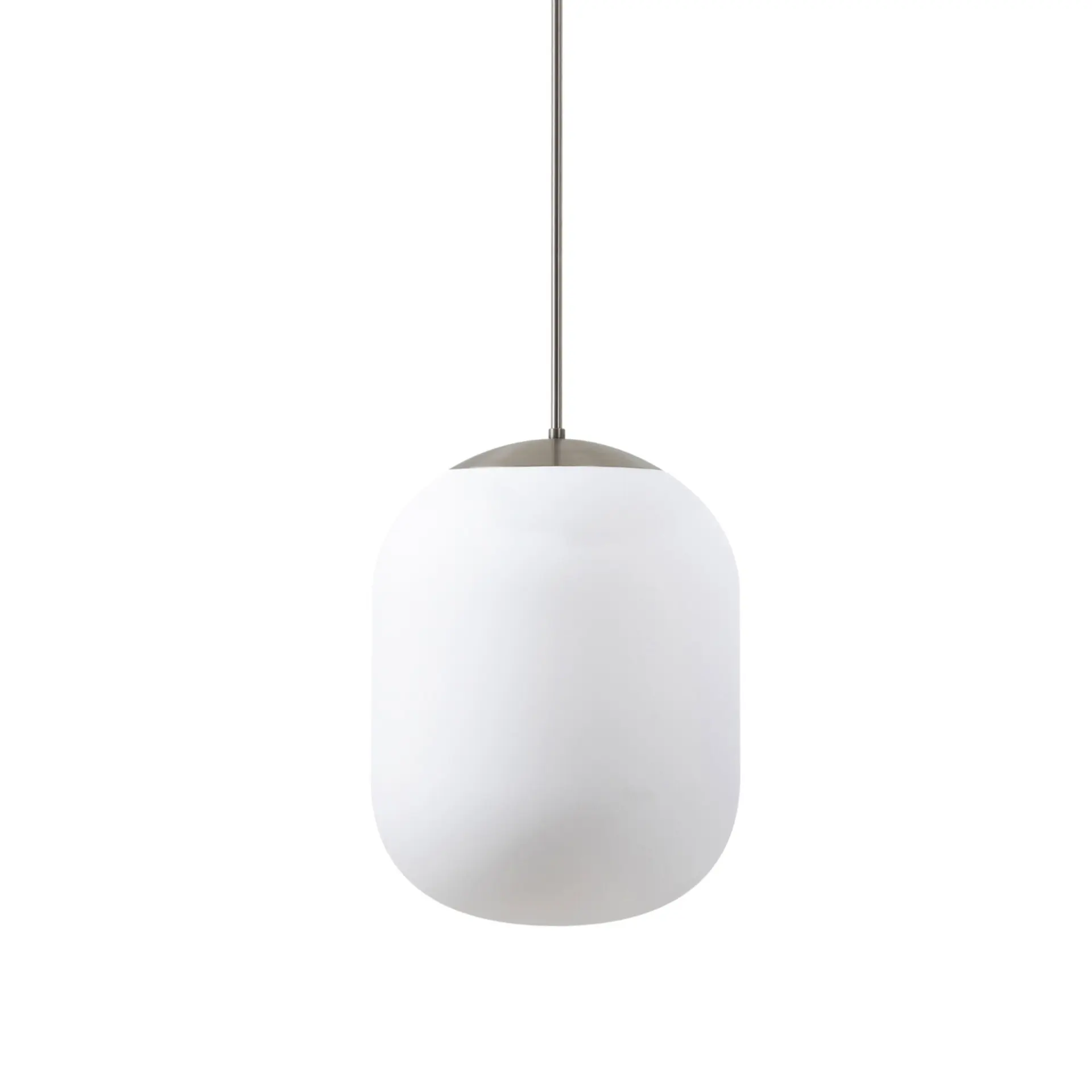 OSMONT TAN62784 TANIA P1 HP závěsné skleněné svítidlo nerez broušená / bílá IP40 4000 K 52W LED