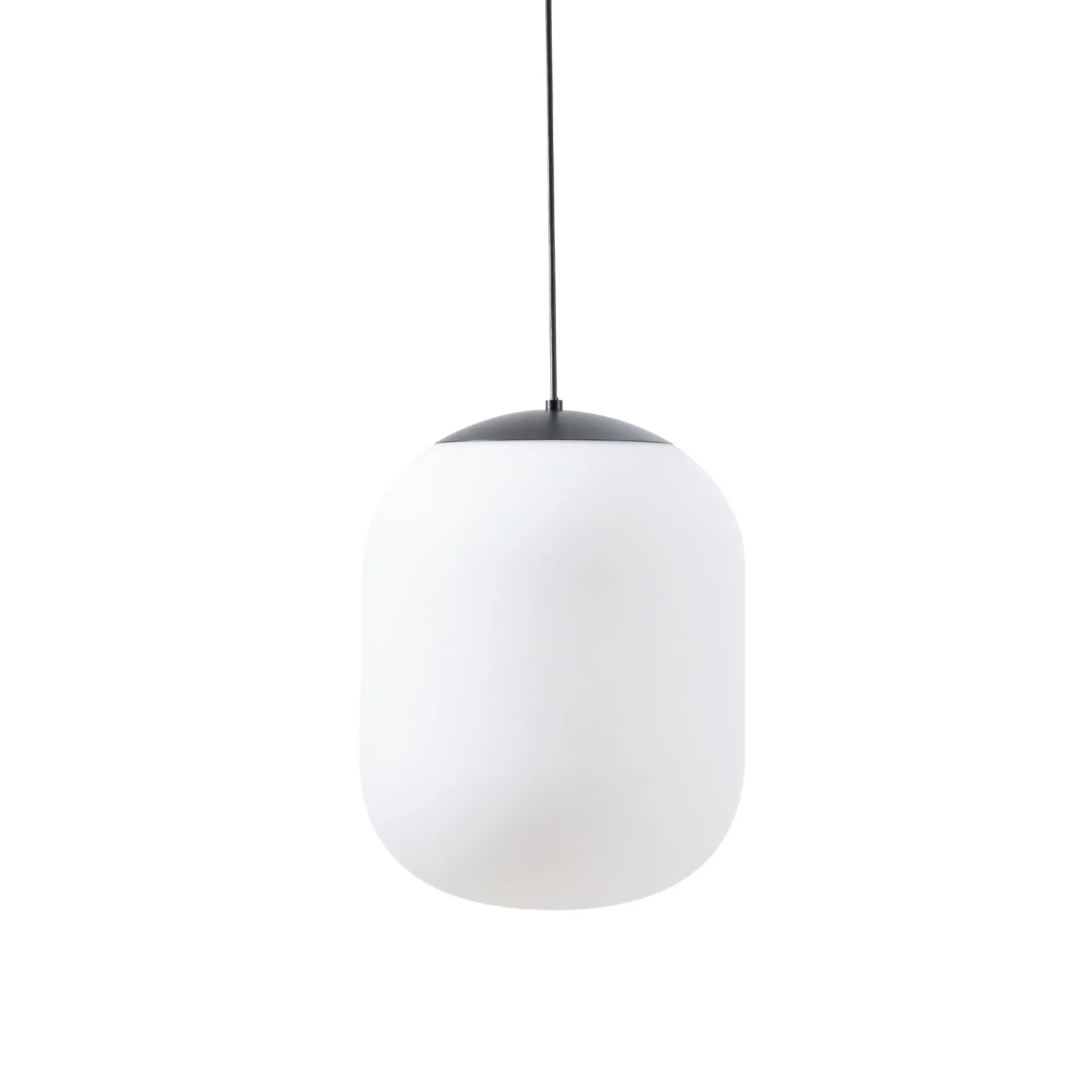 OSMONT TAN62882 TANIA S1 HP závěsné skleněné svítidlo černá / bílá IP40 4000 K 52W LED