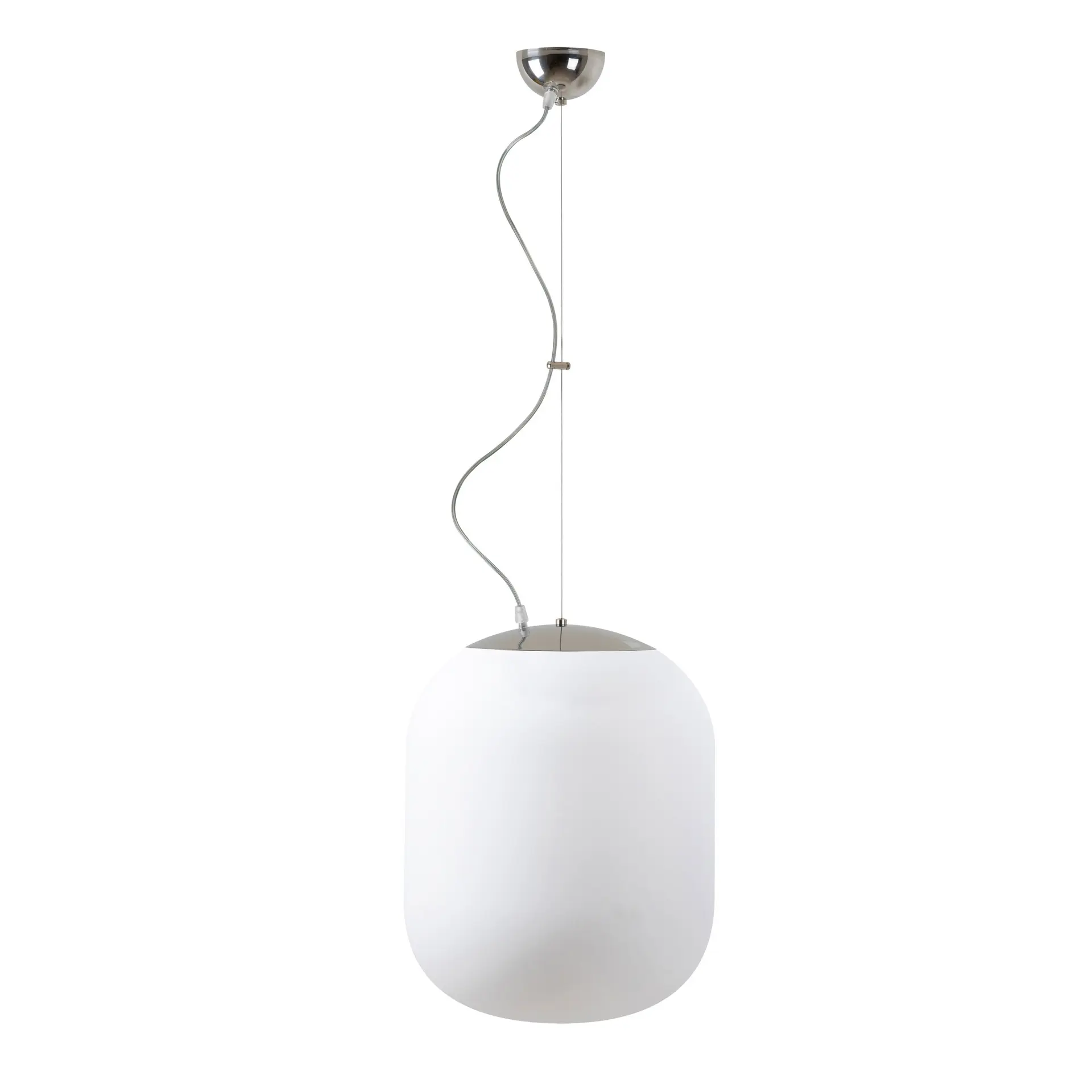 OSMONT TAN67840 TANIA L2 závěsné skleněné svítidlo nerez leštěná / bílá IP40 4000 K 41W LED DALI