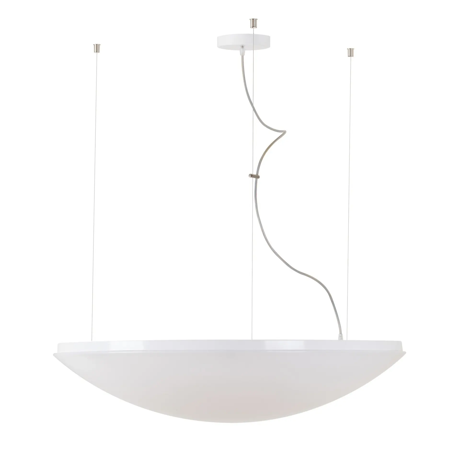 OSMONT TIT66355 TITAN L5 závěsné plastové svítidlo bílá IP40 3000 K 150W LED DALI