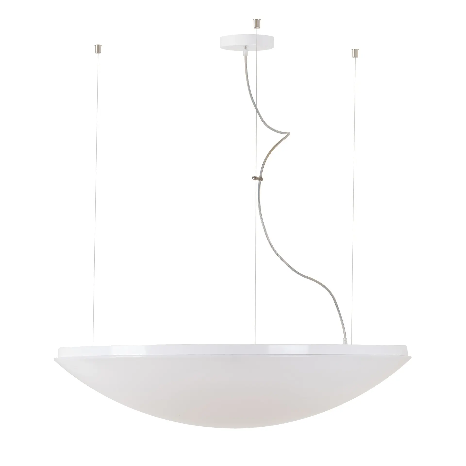 OSMONT TIT66852 TITAN L5 závěsné plastové svítidlo bílá IP40 4000 K 98W LED DALI