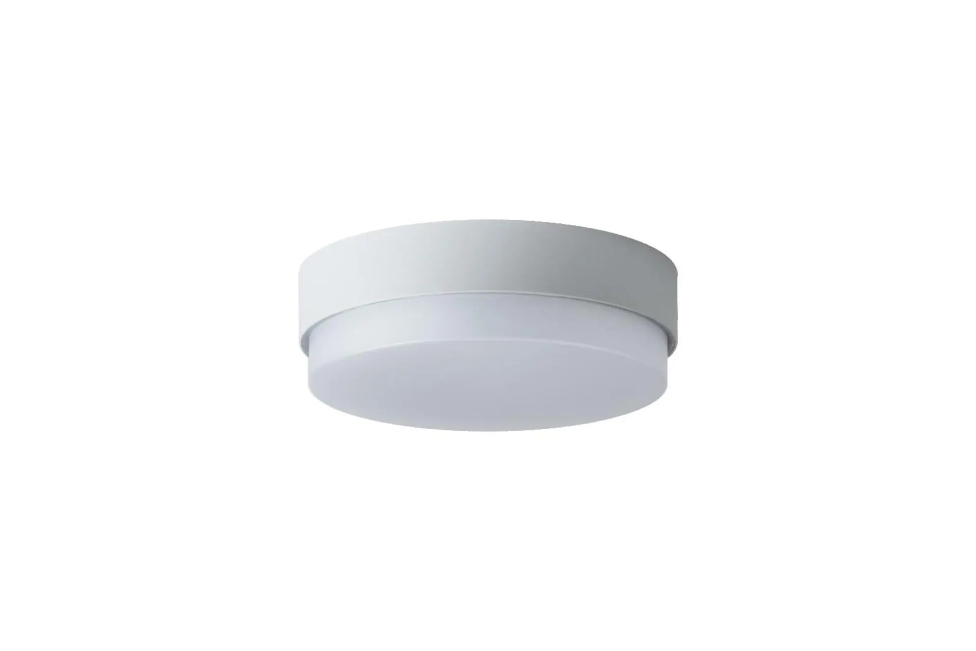OSMONT TRI57728 TRITON 2 stropní/nástěnné průmyslové plastové svítidlo stříbrná / bílá IP65 4000 K 19W LED nouzové kombinované 3 h