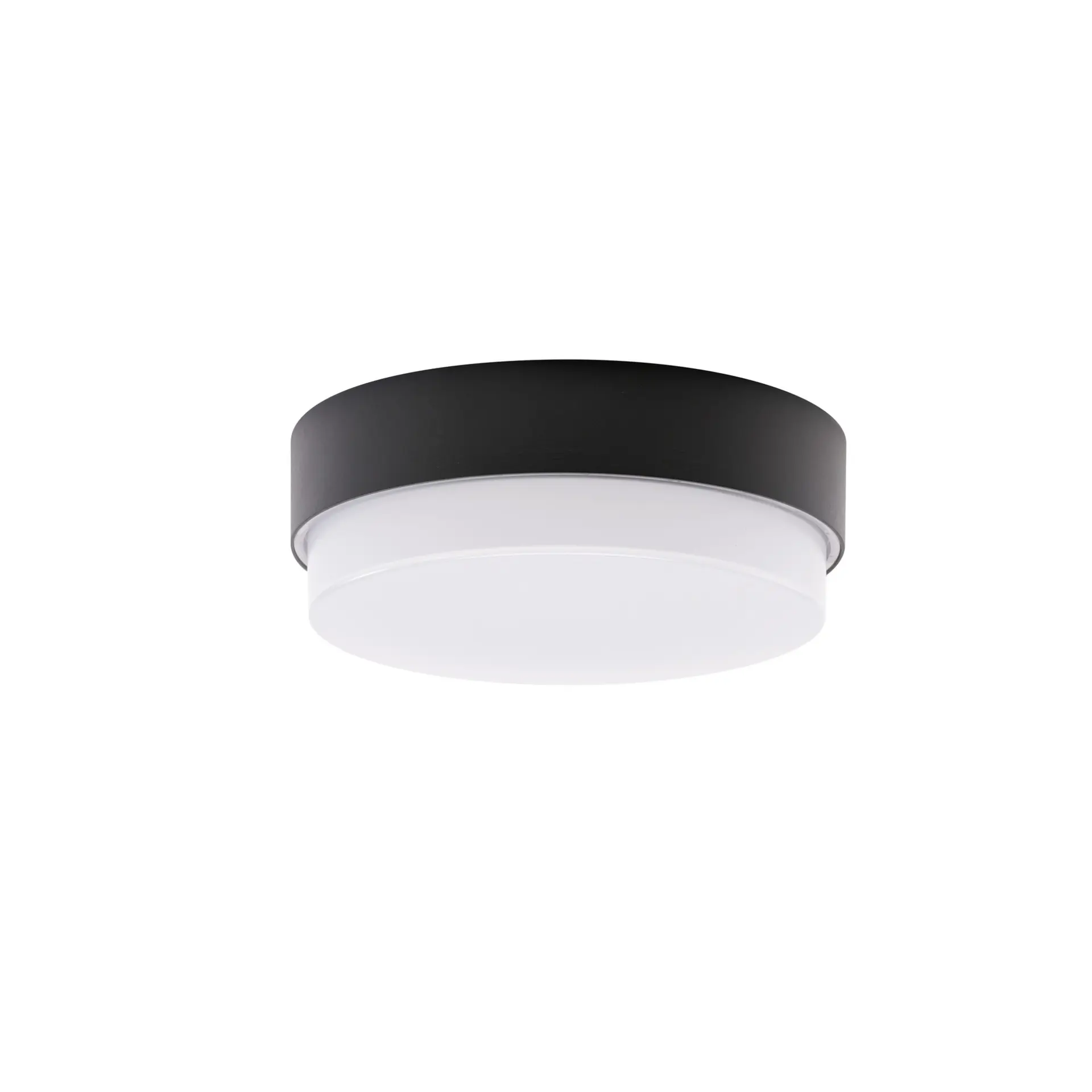 OSMONT TRI57771 TRITON 1 stropní/nástěnné průmyslové plastové svítidlo černá / bílá IP65 4000 K 13W LED HF