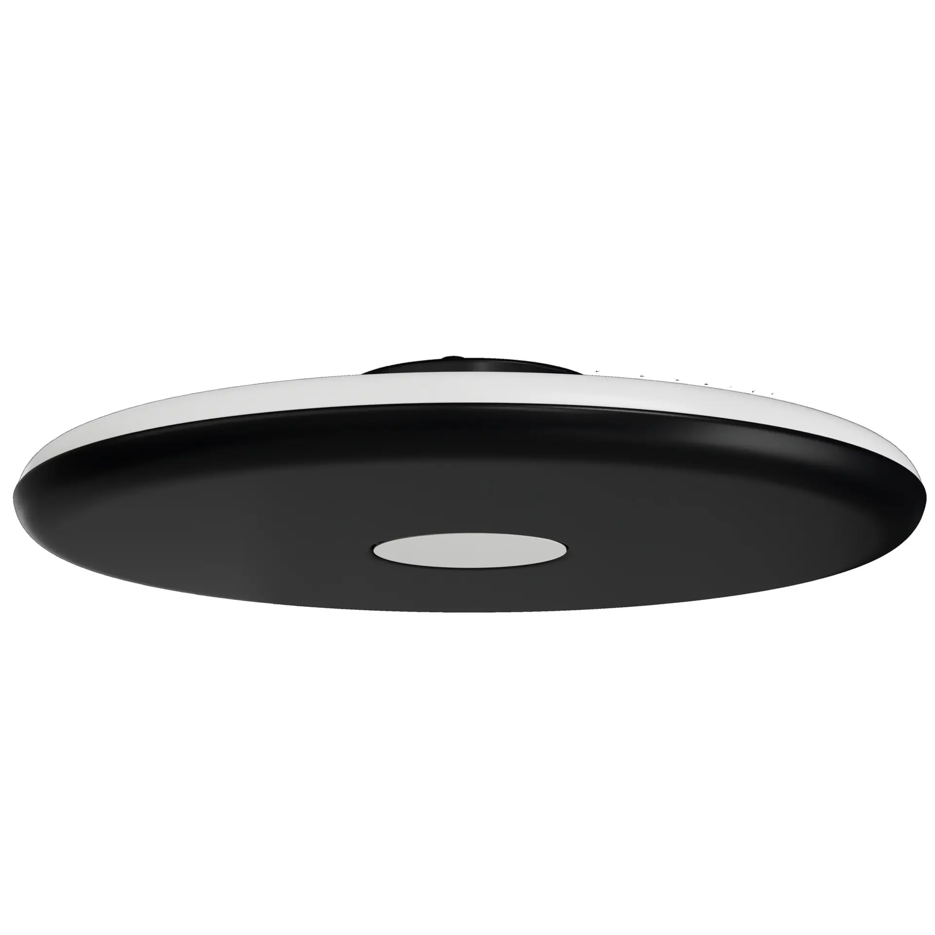 OSMONT ZET60038 ZETA 2 PF stropní/nástěnné plastové svítidlo černá IP40 3000 K 38W LED