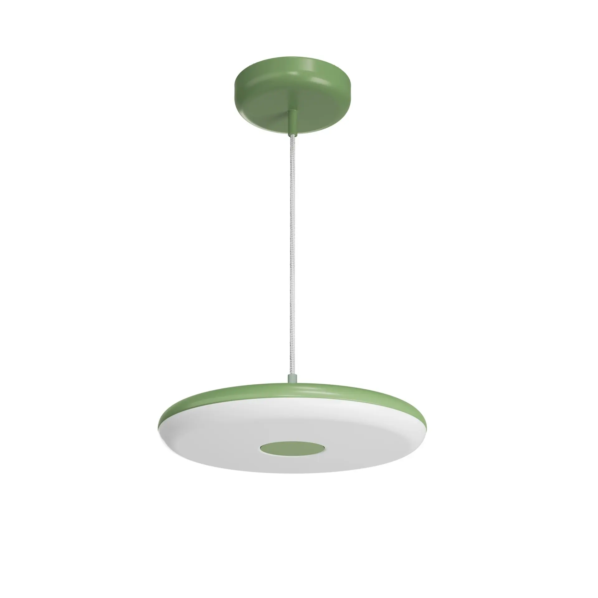 OS ZET60056 ZETA ST1 FP závěsné plastové svítidlo zelená / bílá IP40 3000 K 31W LED - OSMONT