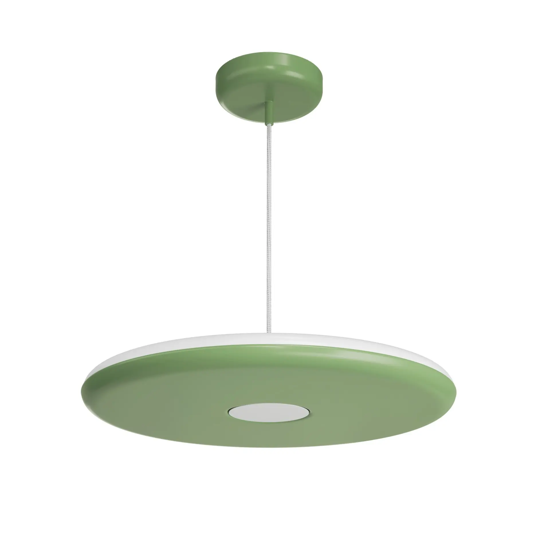 OSMONT ZET60092 ZETA ST2 PF závěsné plastové svítidlo zelená / bílá IP40 3000 K 38W LED