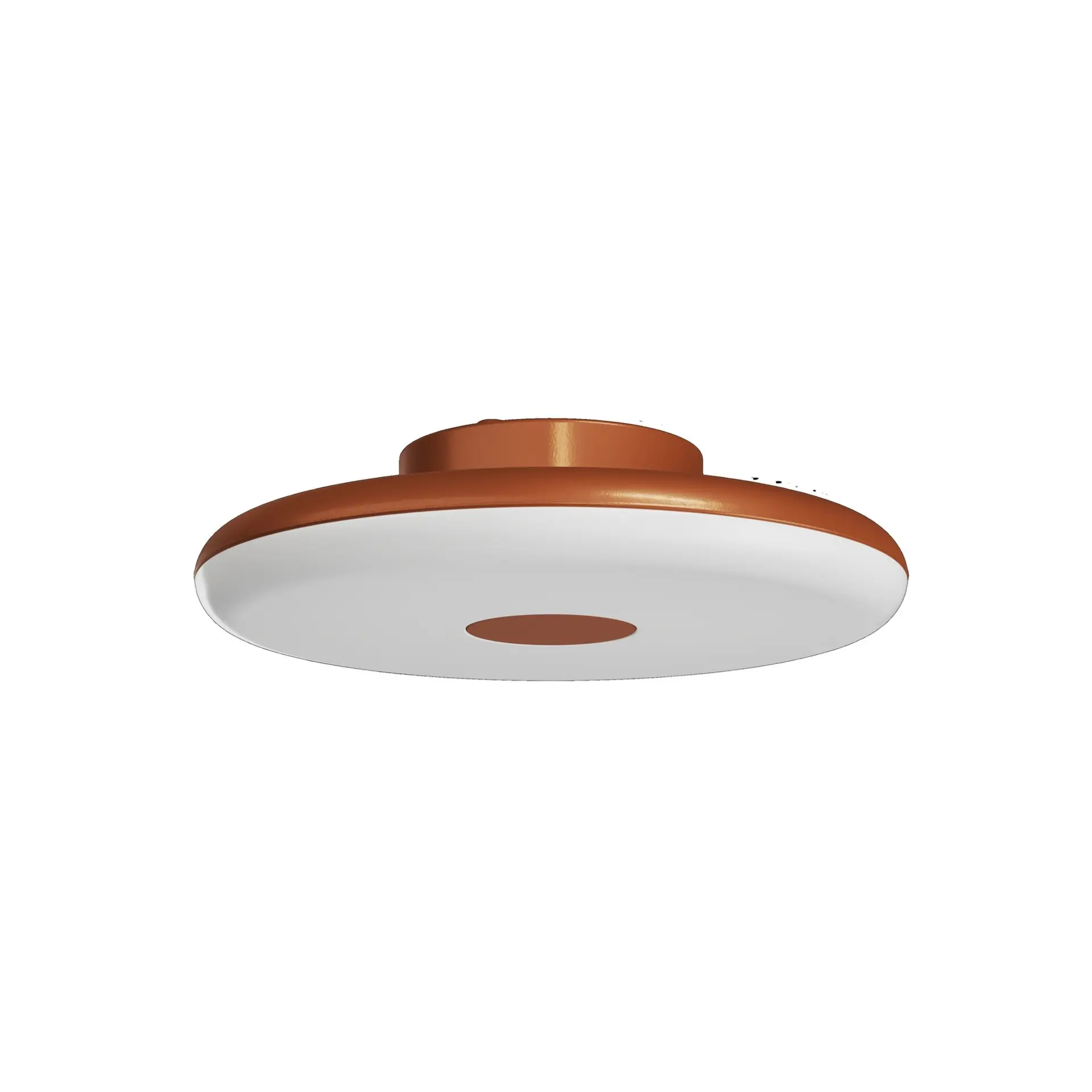 OSMONT ZET60510 ZETA 1 FP stropní/nástěnné plastové svítidlo terakota / bílá IP40 4000 K 31W LED