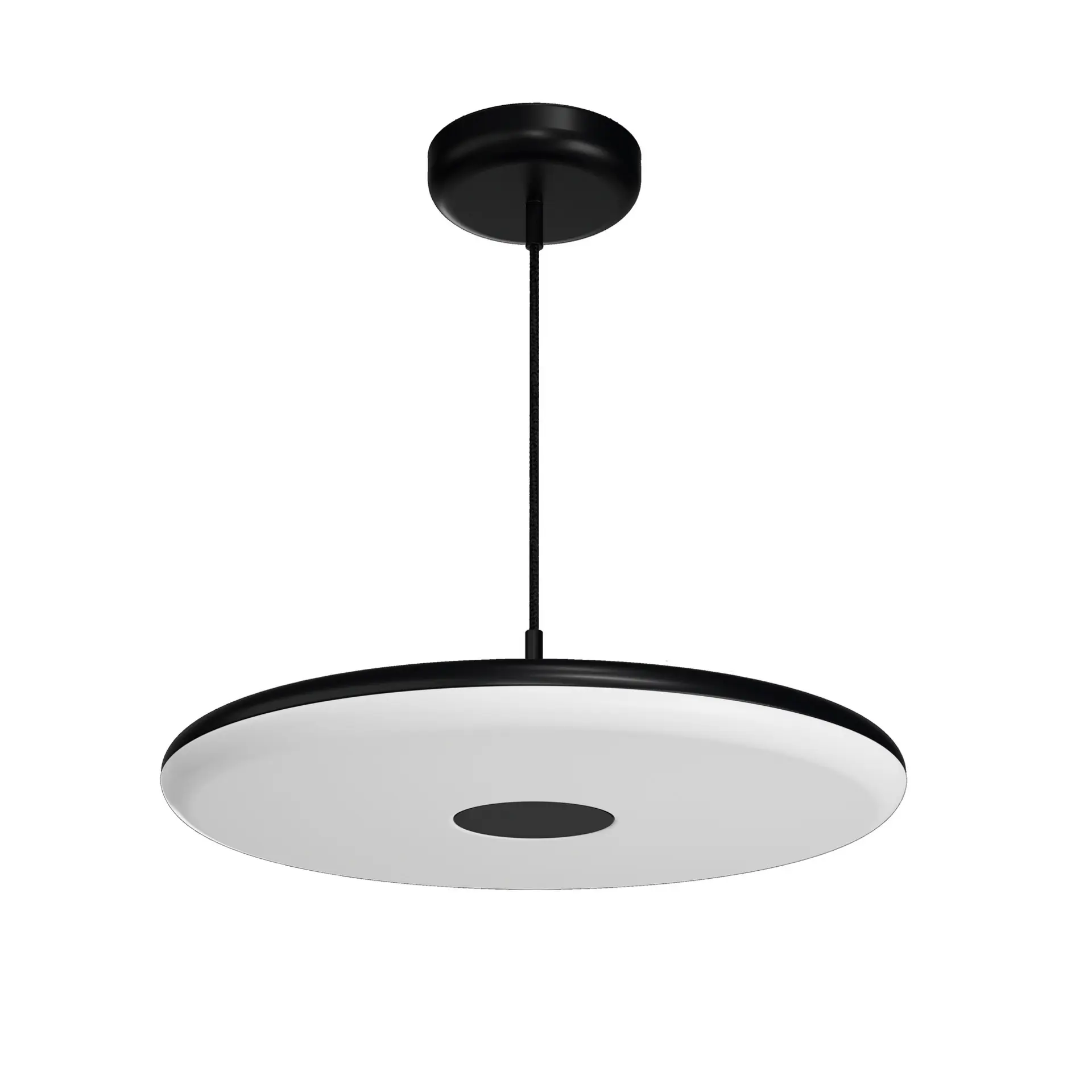 OSMONT ZET60562 ZETA ST2 FP závěsné plastové svítidlo černá IP40 4000 K 38W LED