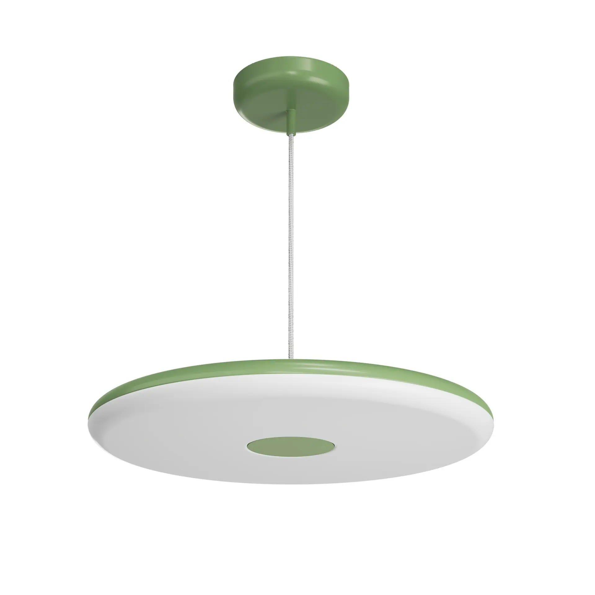 OSMONT ZET60568 ZETA ST2 FP závěsné plastové svítidlo zelená / bílá IP40 4000 K 38W LED