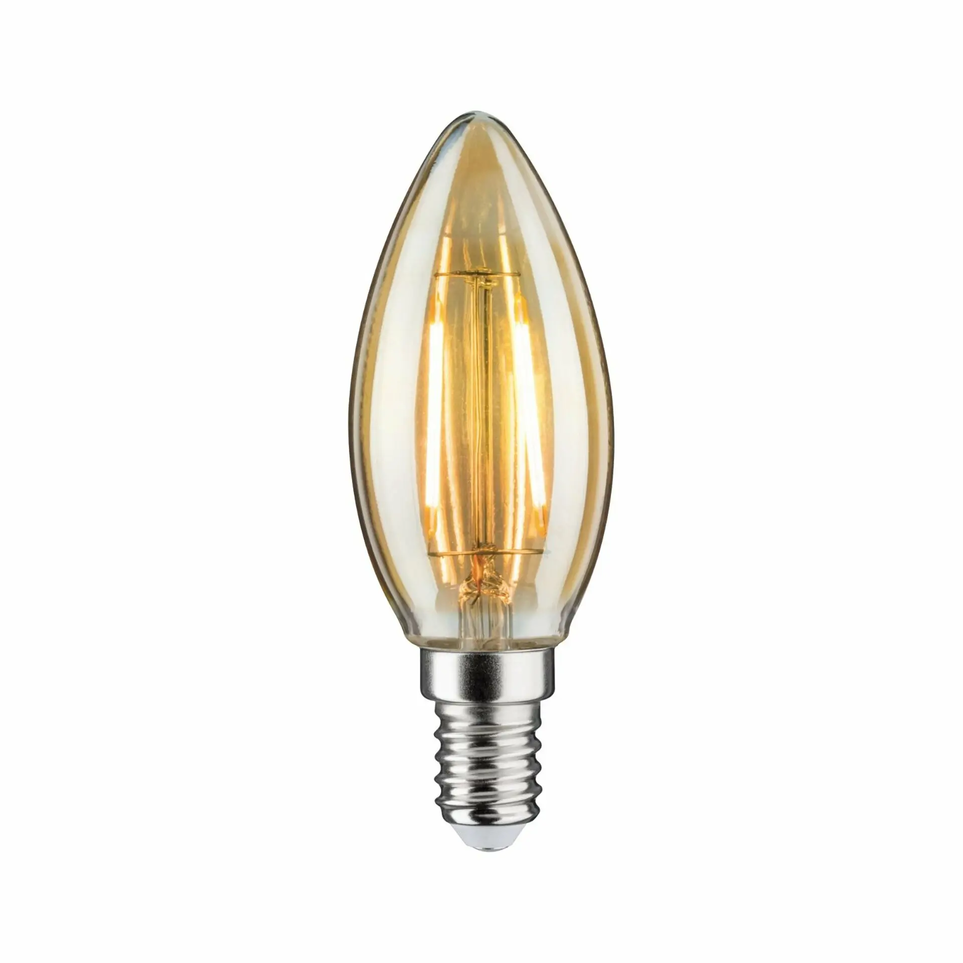 P 28524 1879 Žárovka LED Vintage svíčka 2W E14 zlatá - PAULMANN