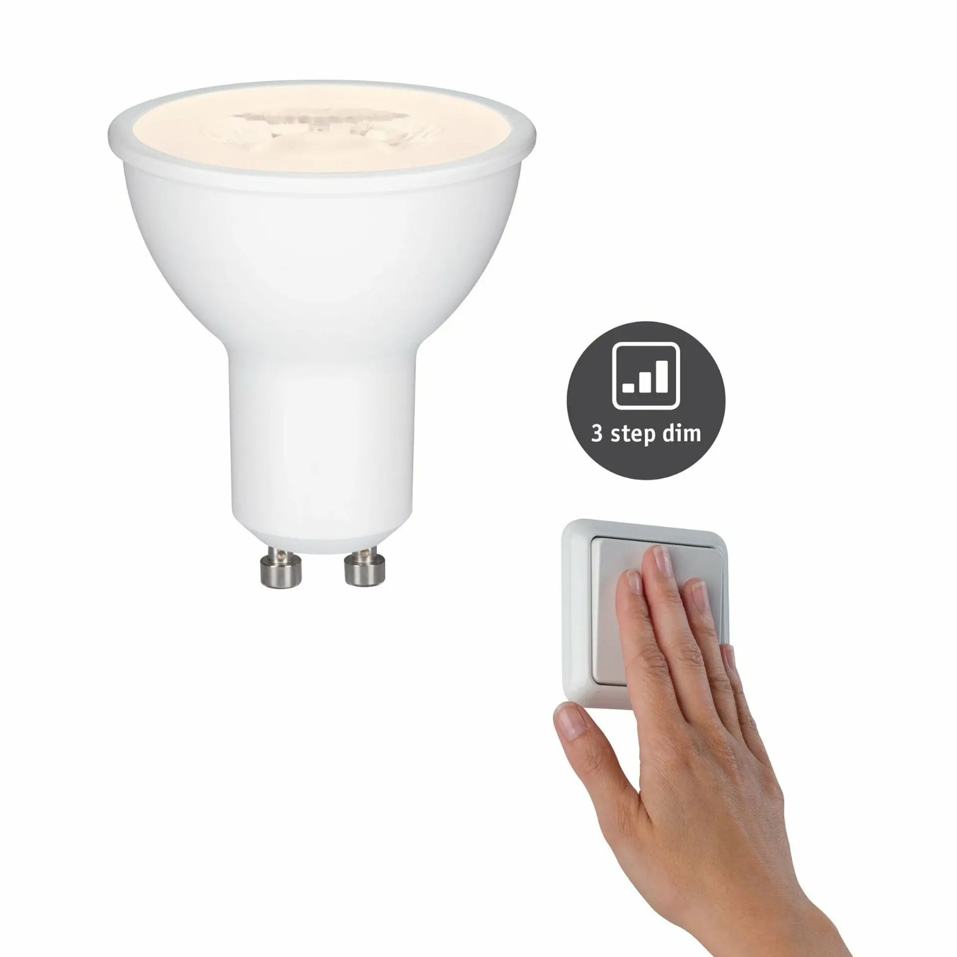 P 28577 Žárovka Choose LED-Modul GU10 6,5W 460lm 230V 3-krokové-stmívatelné - PAULMANN