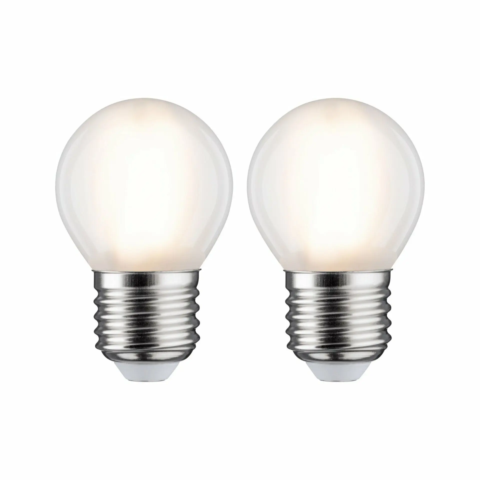 P 28639 LED kapka 5 W E27 mat teplá bílá 2ks-sada - PAULMANN
