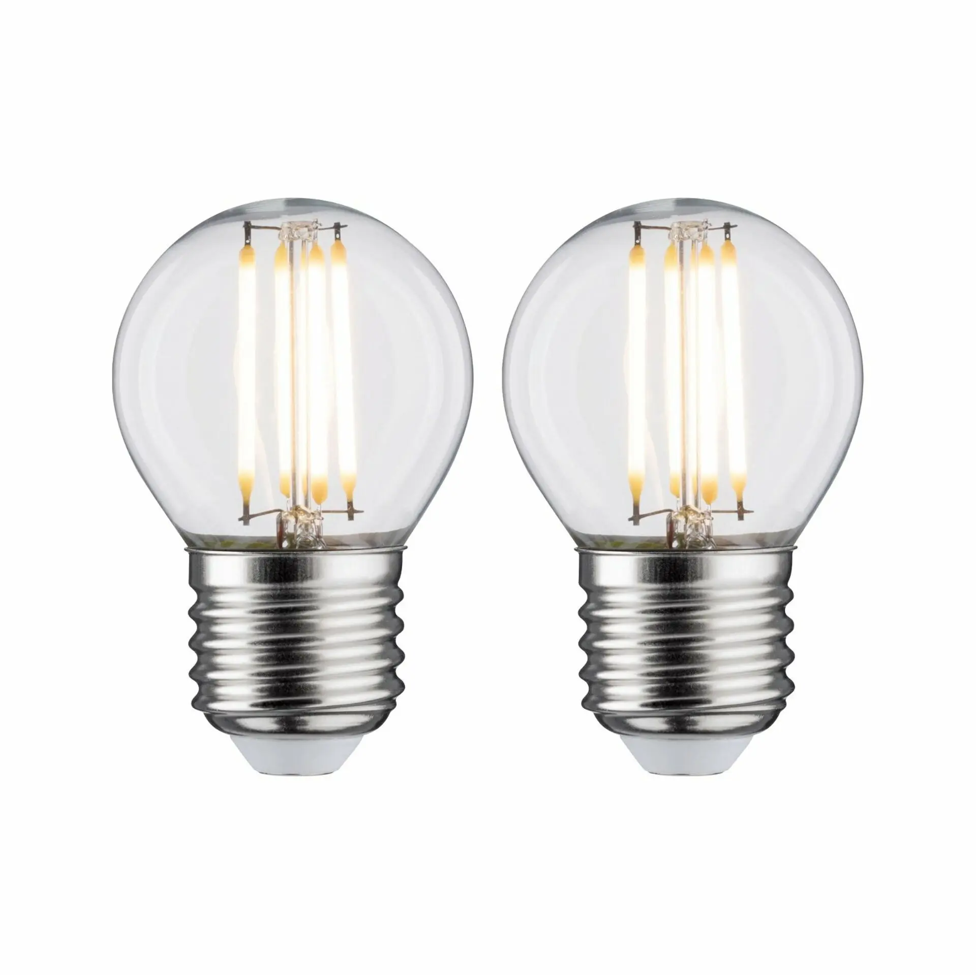 P 28640 LED kapka 5 W E27 čirá teplá bílá 2ks-sada - PAULMANN
