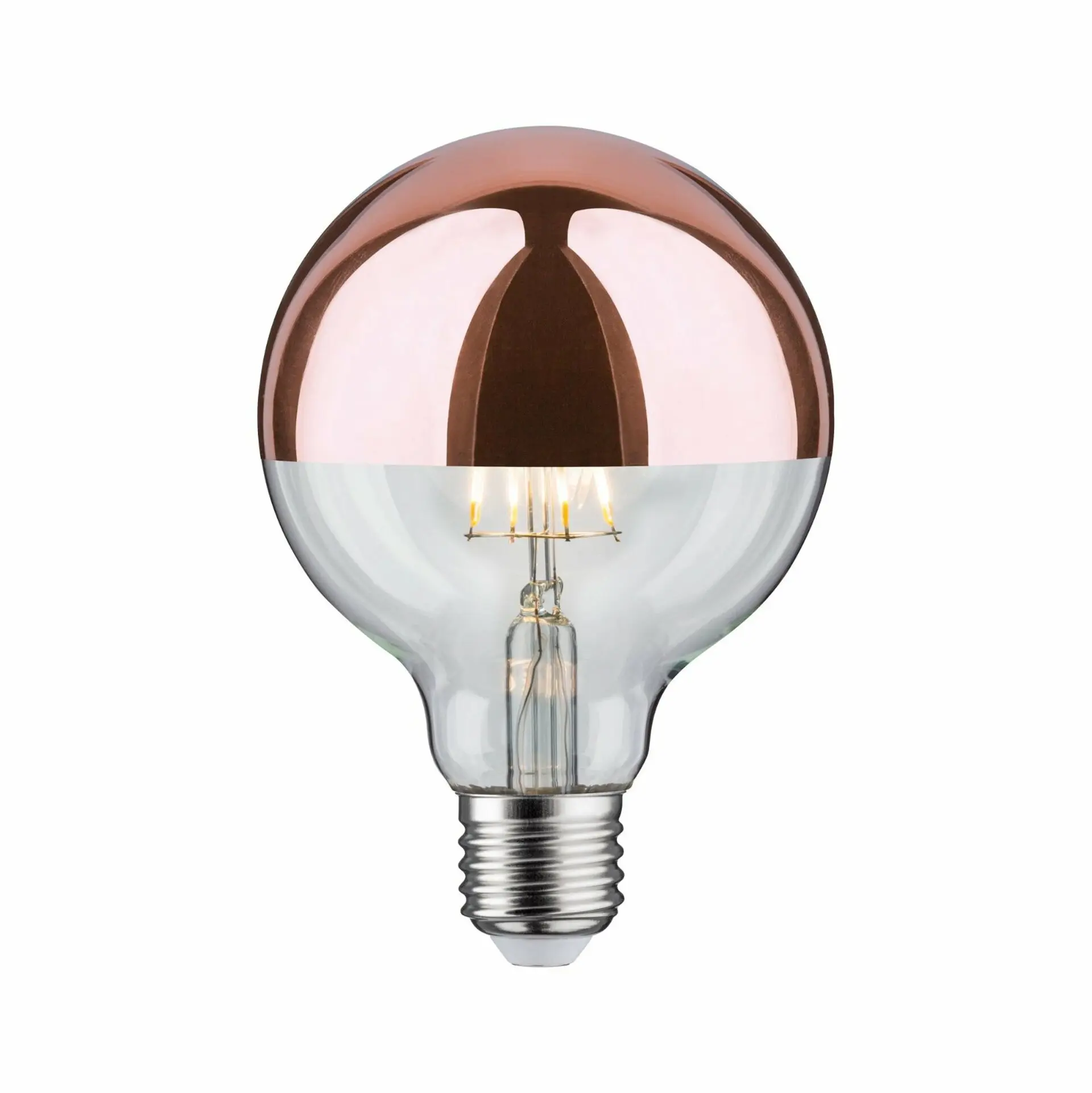 P 28674 LED Globe 6,5 W E27 zrcadlový svrchlík měď teplá bílá - PAULMANN