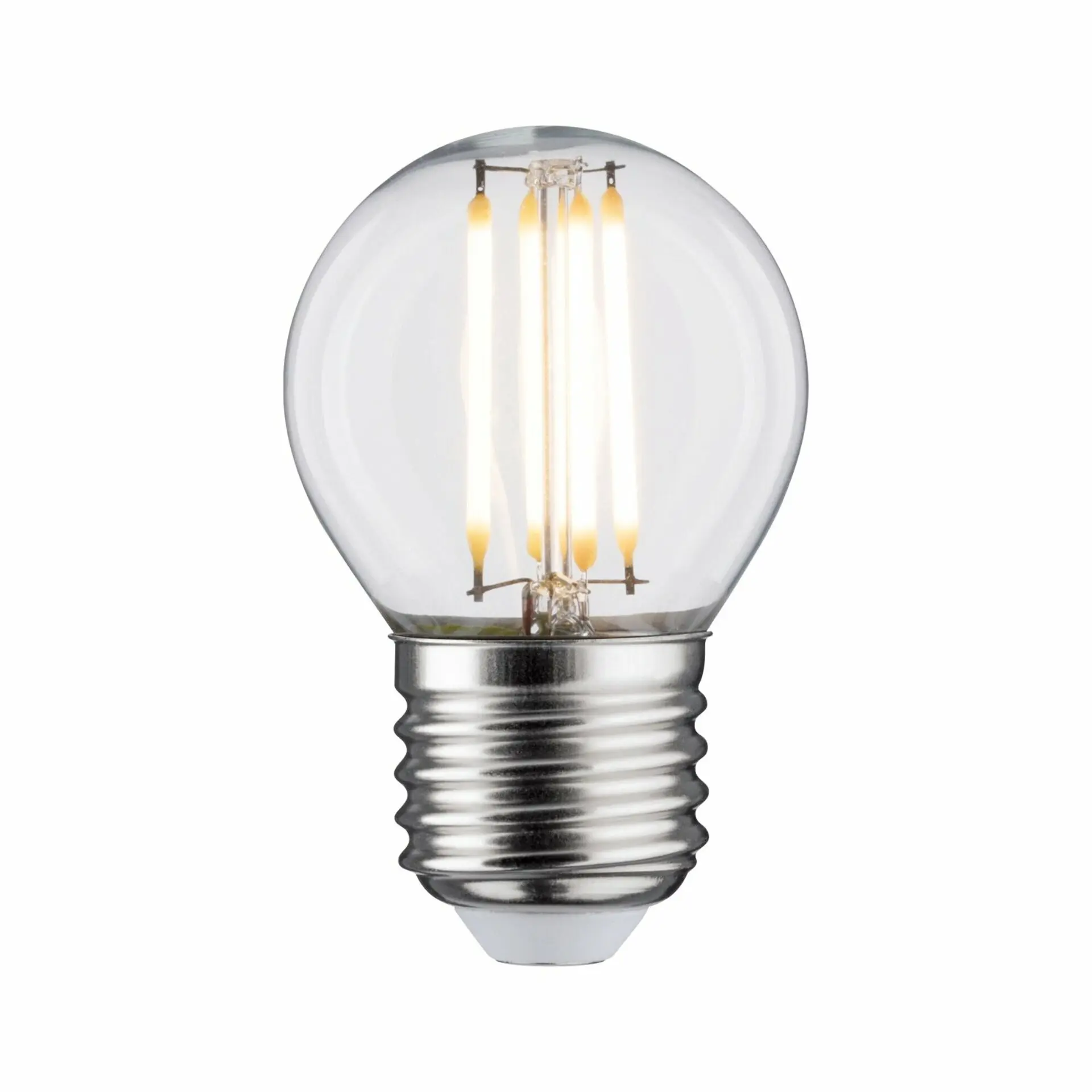 P 28692 LED kapka 4,8 W E27 čirá teplá bílá stmívatelné - PAULMANN