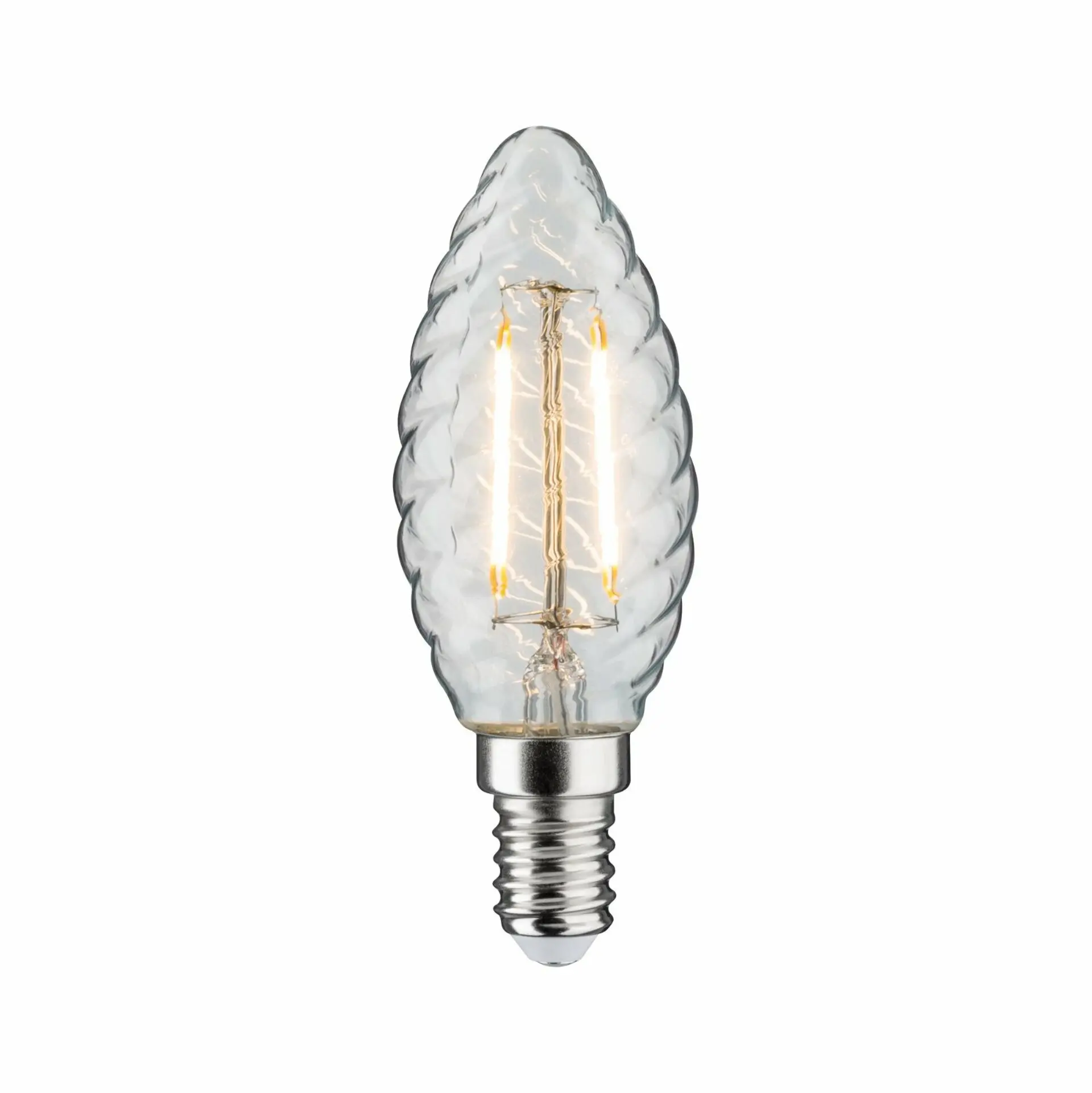 P 28706 LED svíčka 2,6 W E14 čirá teplá bílá - PAULMANN