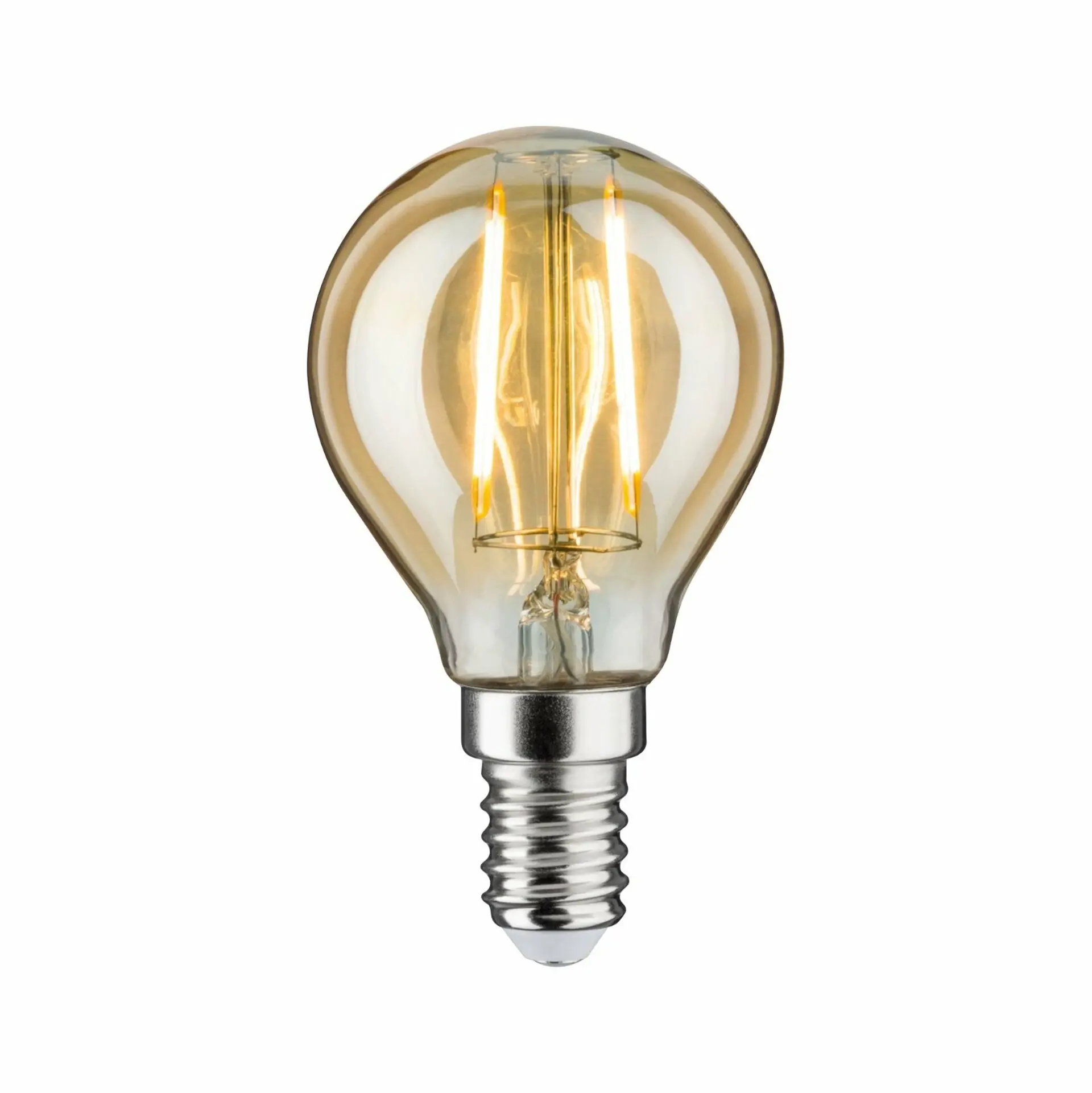 P 28711 LED kapka 2,6 W E14 zlatá zlaté světlo - PAULMANN