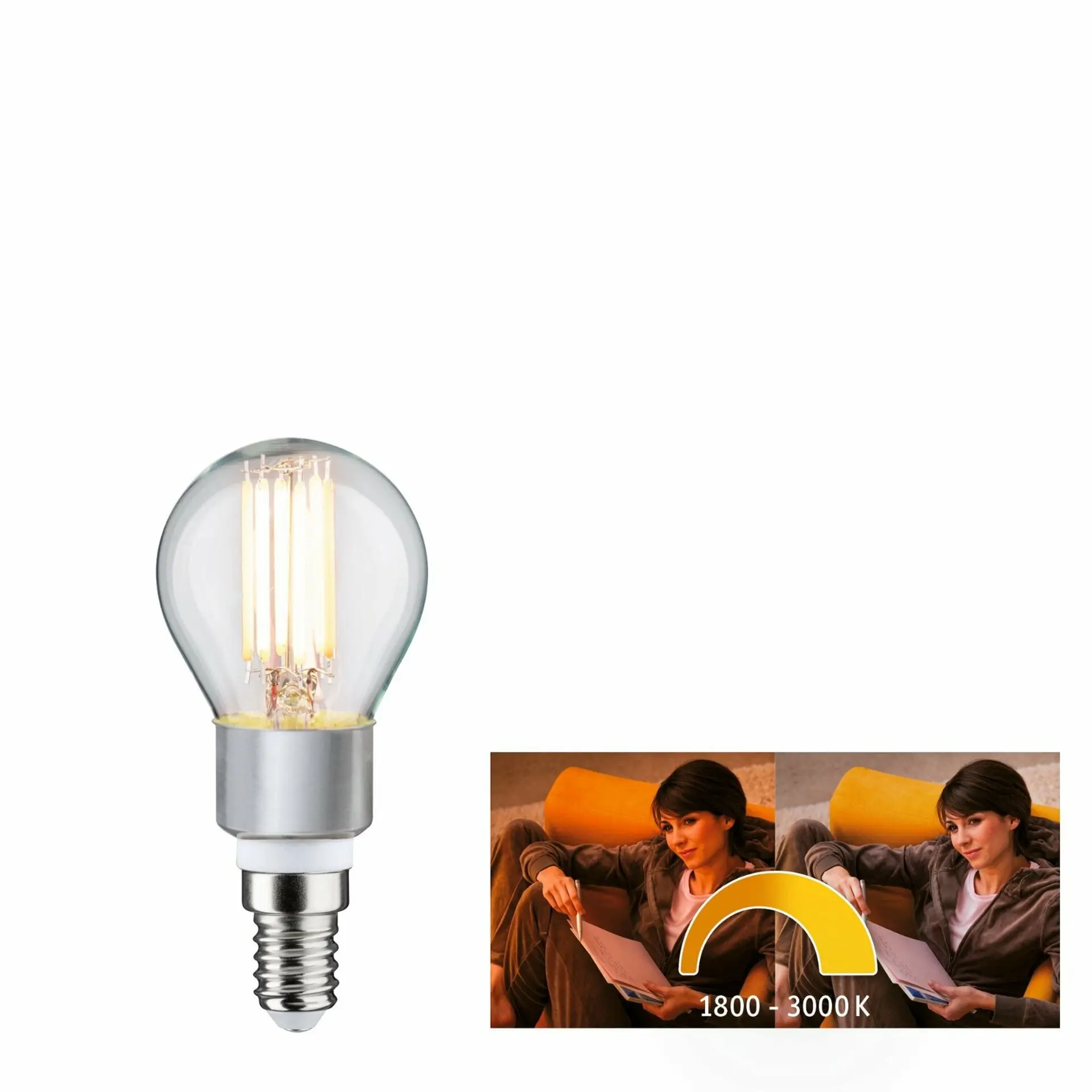 P 28778 LED kapka 5 W E14 1.800 - 3.000K dim to warm - PAULMANN