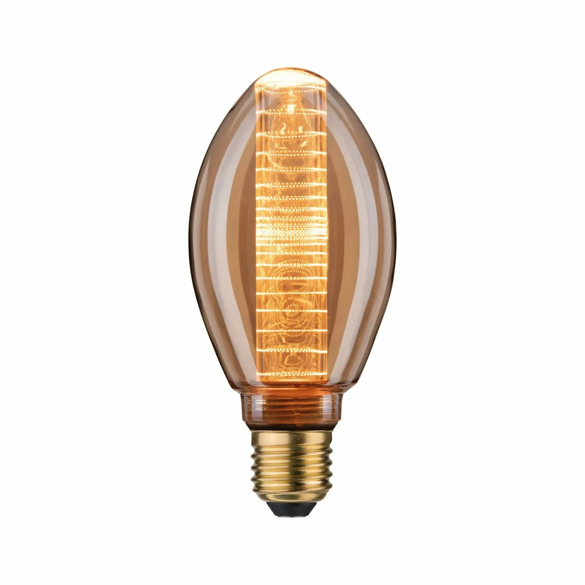 P 28828 Inner Glow Edition LED žárovka s vnitřním kroužkem E27 230V 3,6W 1800K zlatá - PAULMANN