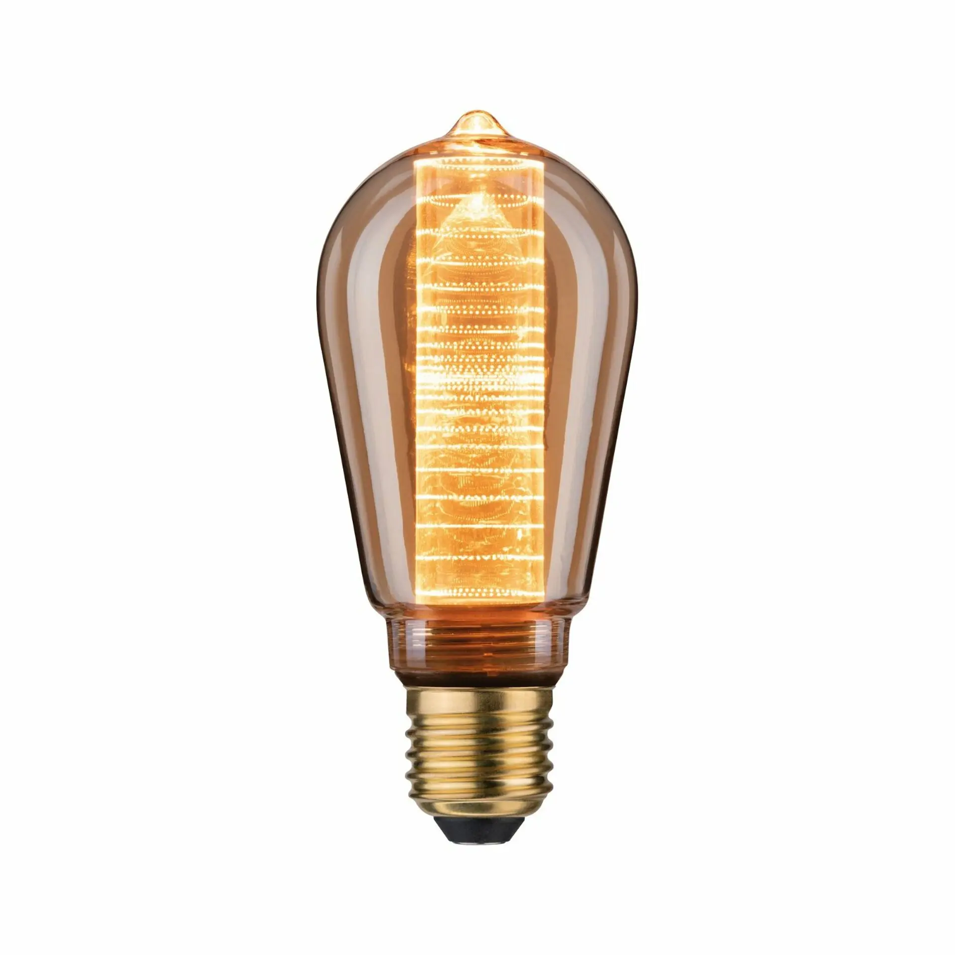P 28830 Inner Glow Edition LED žárovka s vnitřním kroužkem E27 230V 3,6W 1800K zlatá - PAULMANN