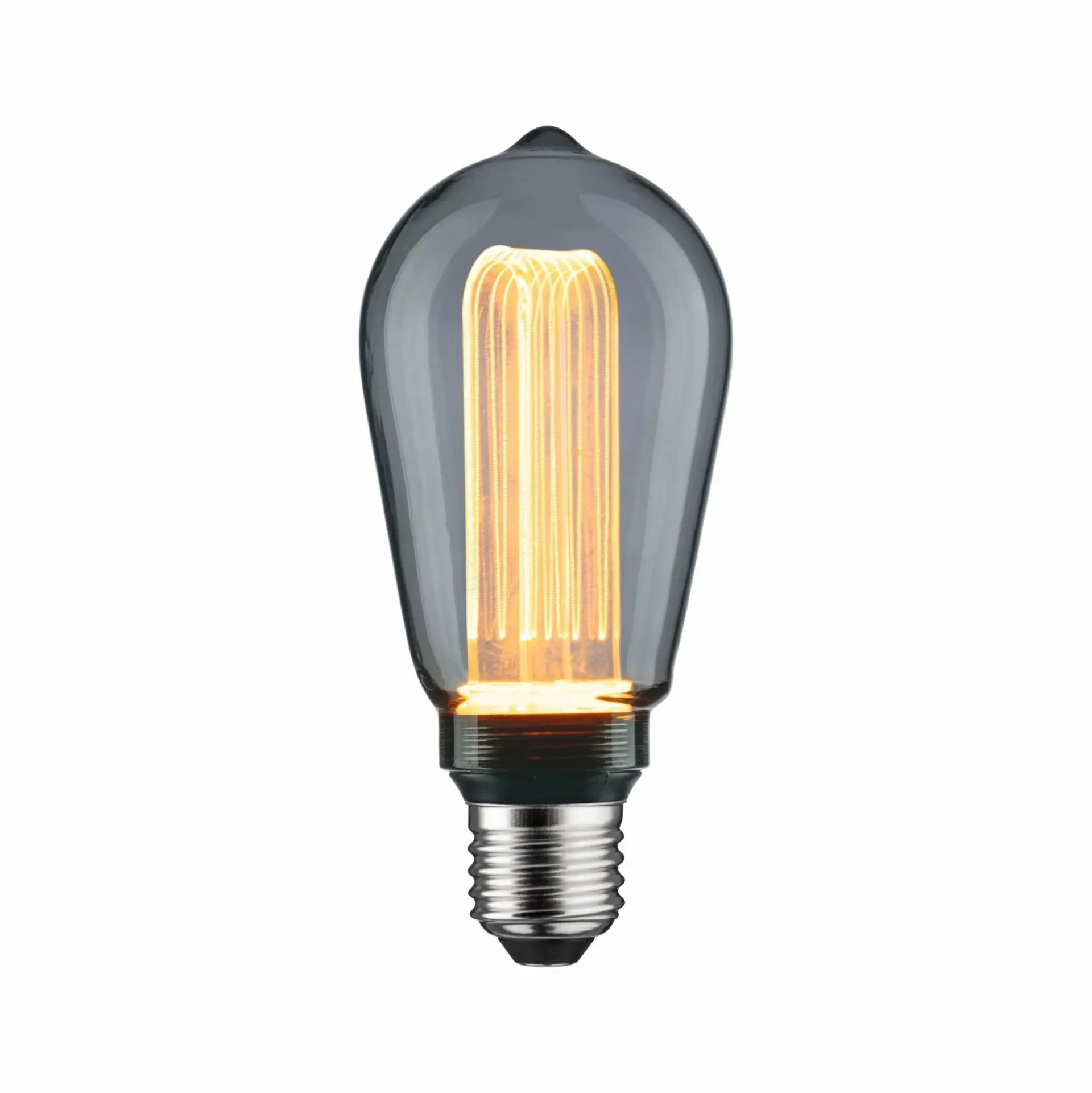 PAULMANN Inner Glow Edition LED žárovka Arc E27 230V 3,5W 1800K kouřové sklo ST64