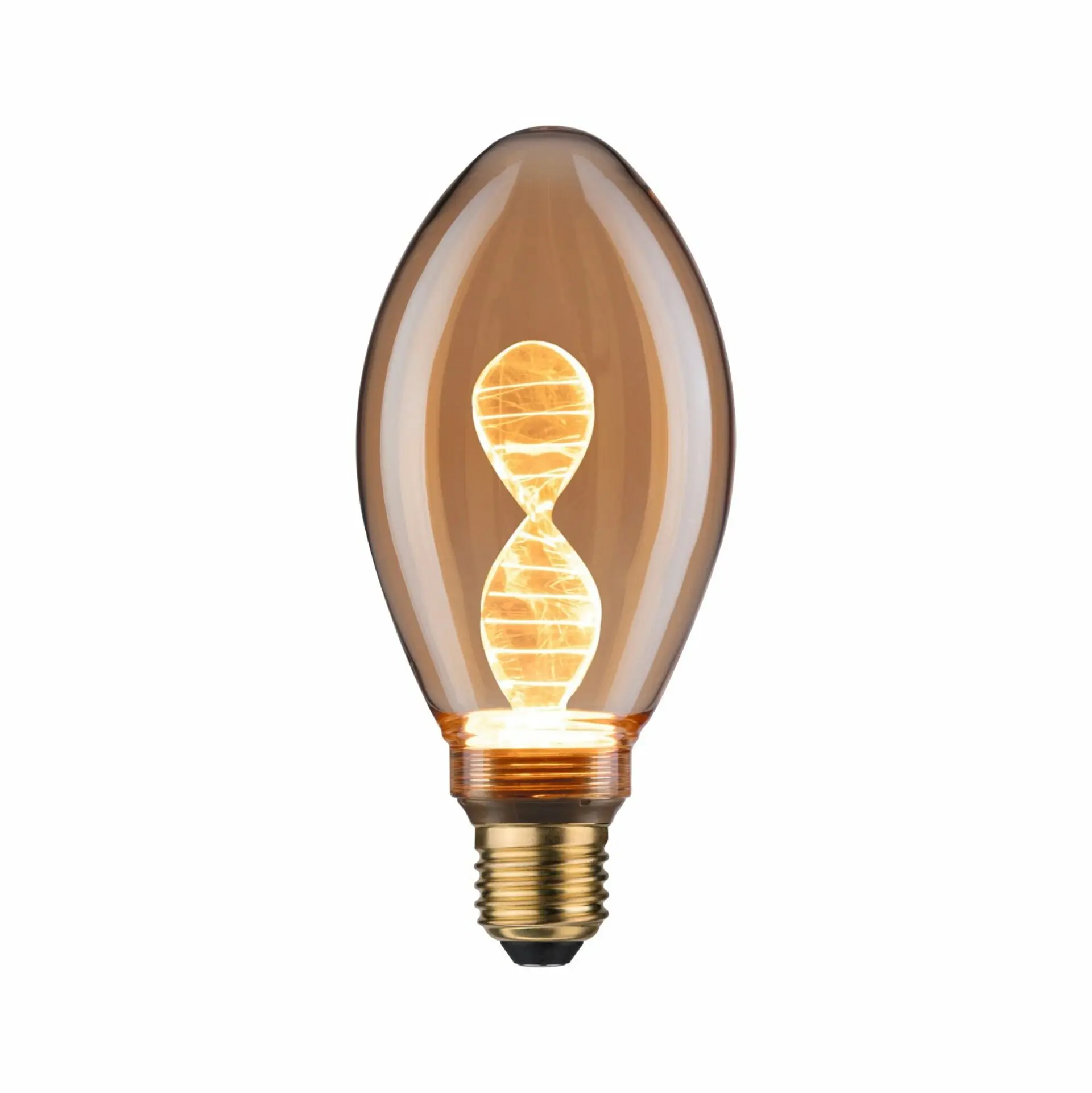 P 28884 Inner Glow Edition LED žárovka Helix E27 230V 3,5W 1800K zlatá - PAULMANN