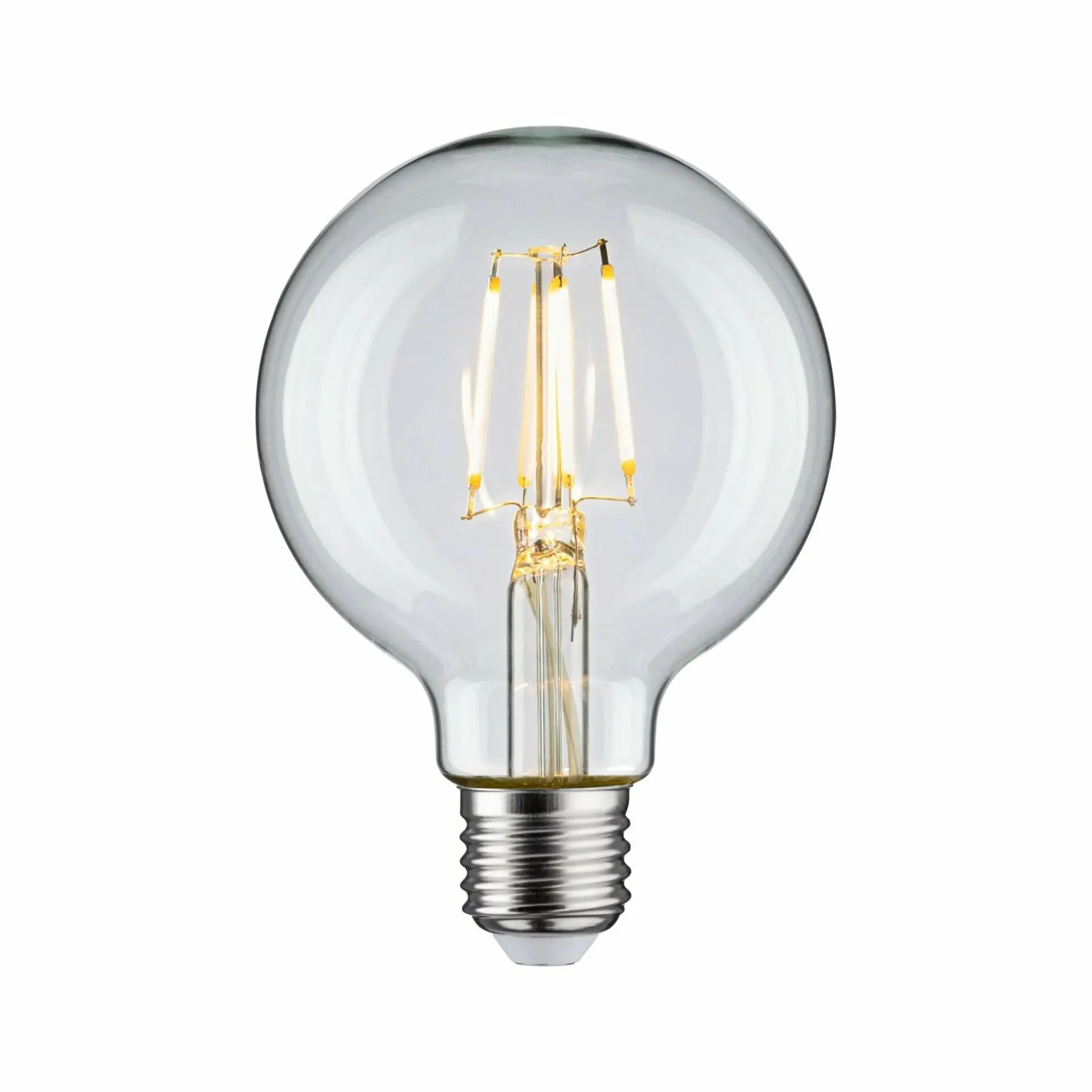 PAULMANN Filament 230V LED Globe G80 E27 4,8W 2700K čirá