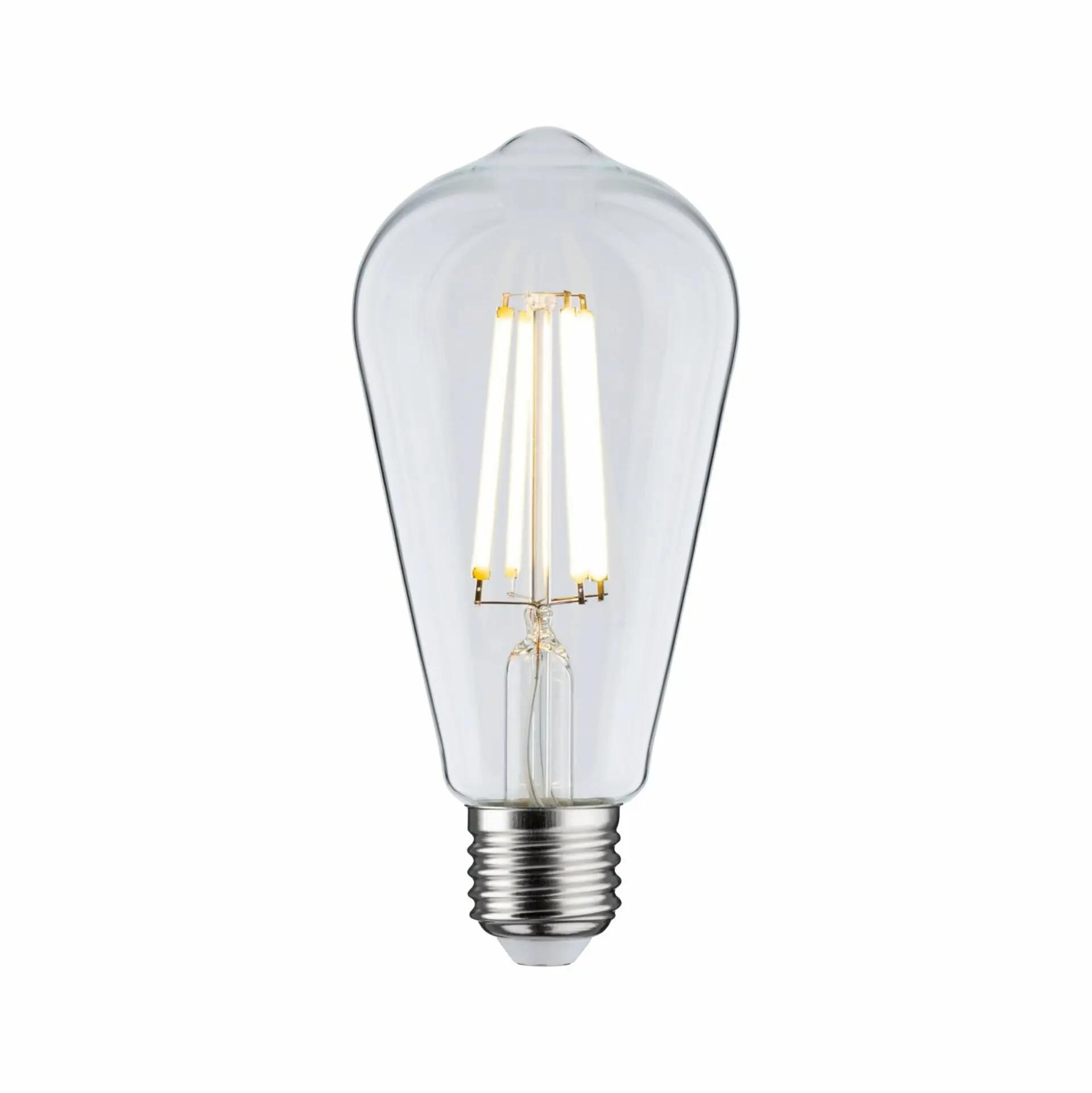 P 29122 Eco-Line Filament 230V LED žárovka ST64 E27 4W 3000K čirá - PAULMANN