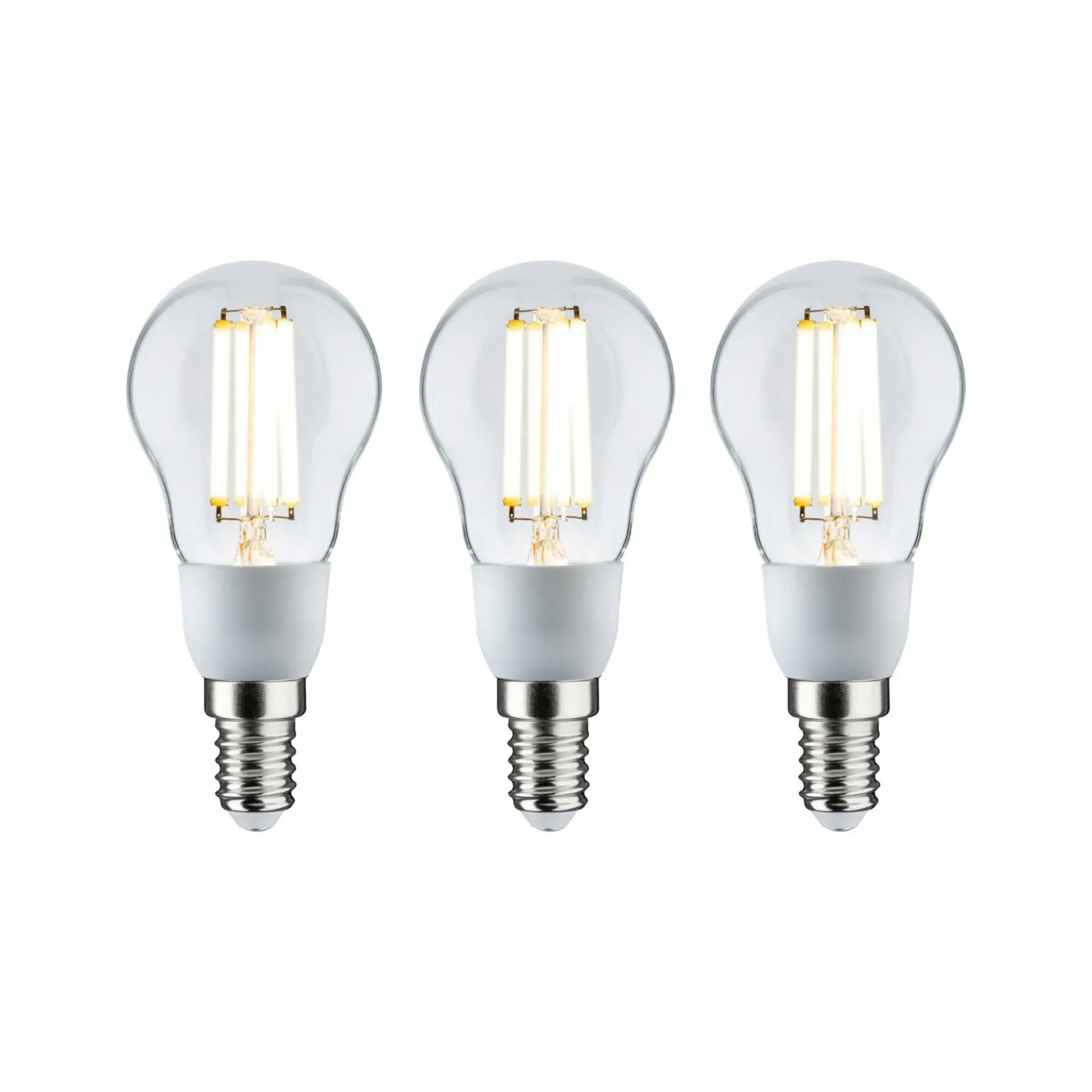 P 29134 Eco-Line Filament 230V LED kapka E14 3ks-sada 100mm 3x2,5W 3000K čirá - PAULMANN