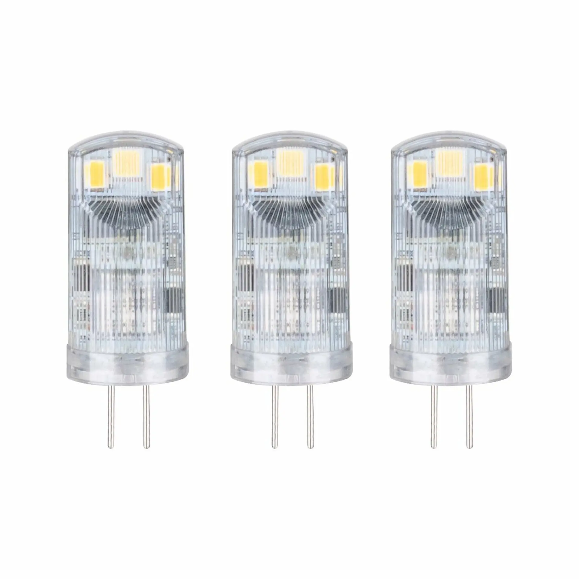 P 29143 Standard 12V LED G4 3ks-sada 3x1,8W 2700K čirá - PAULMANN