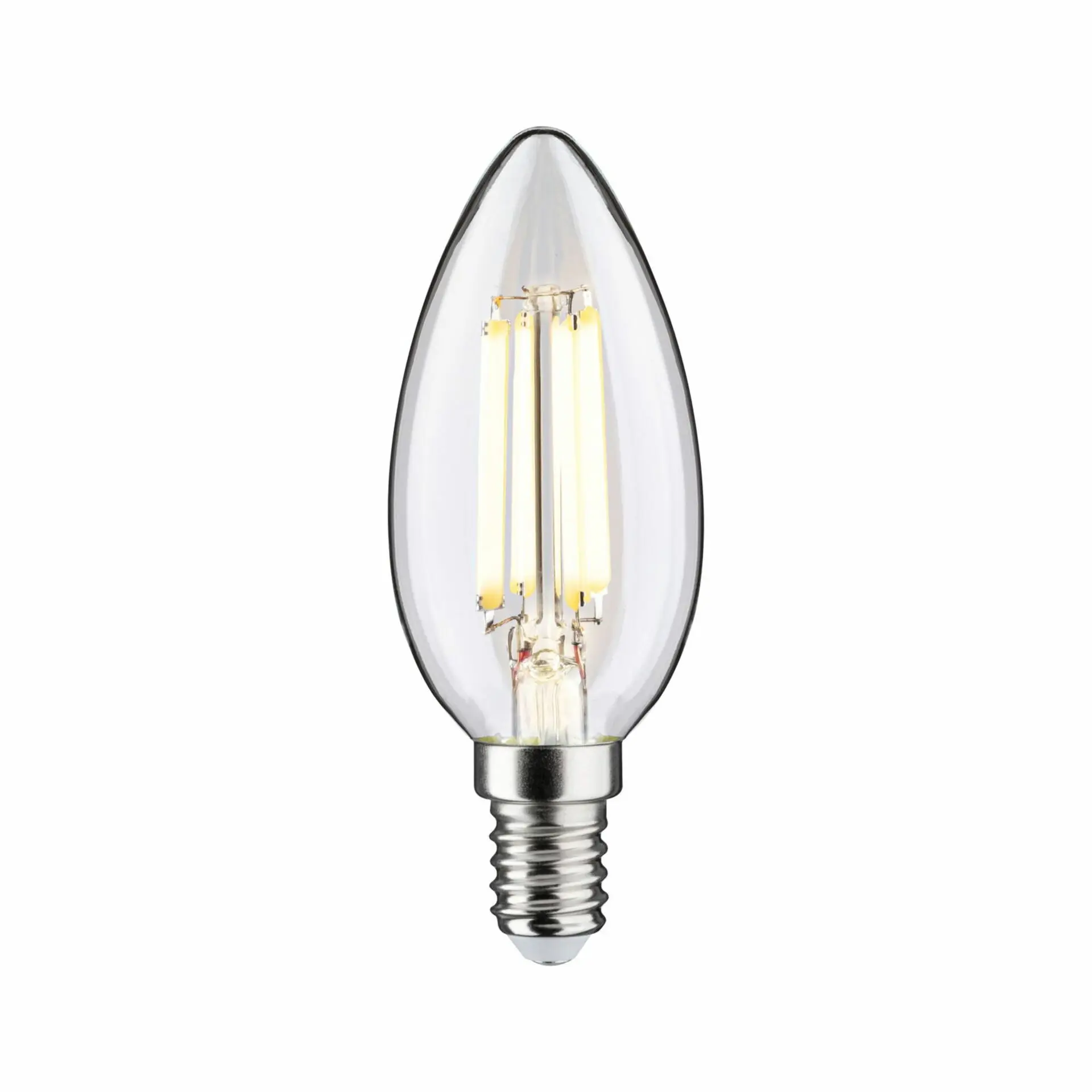 P 29195 Eco-Line Filament 230V LED svíčka E14 98mm 2,5W 3000K čirá - PAULMANN