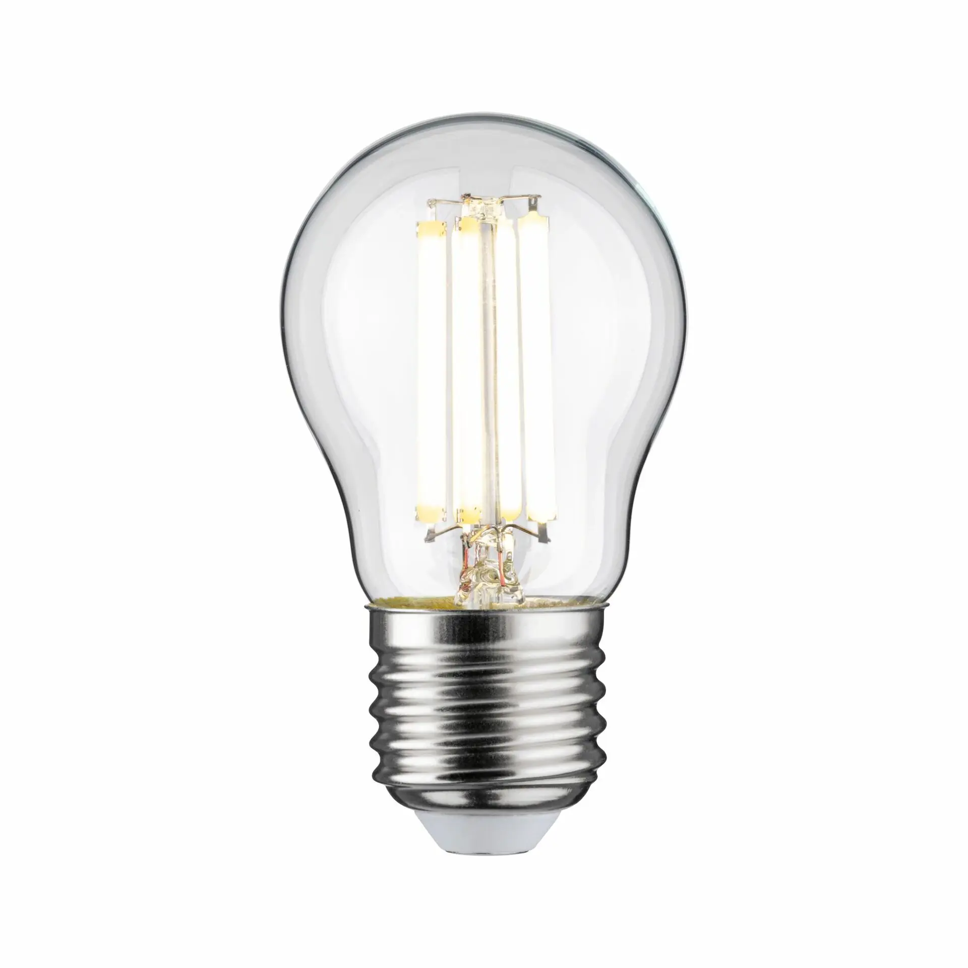 P 29214 Eco-Line Filament 230V LED kapka E27 80 mm 4W 4000K čirá - PAULMANN