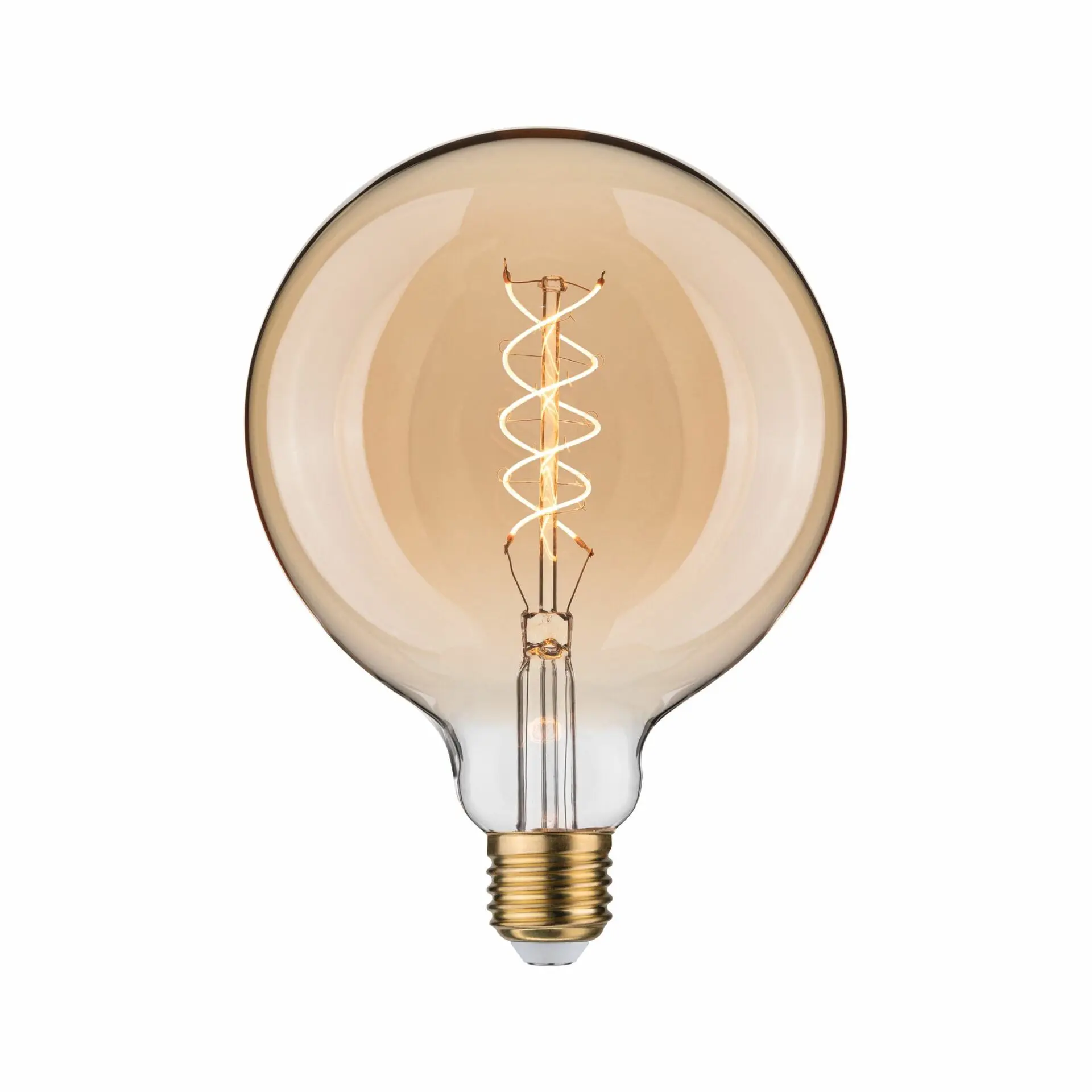 P 29248 Rustic Shine Standard 230V LED Globe E27 4,2W 1800K stmívatelné zlatá - PAULMANN