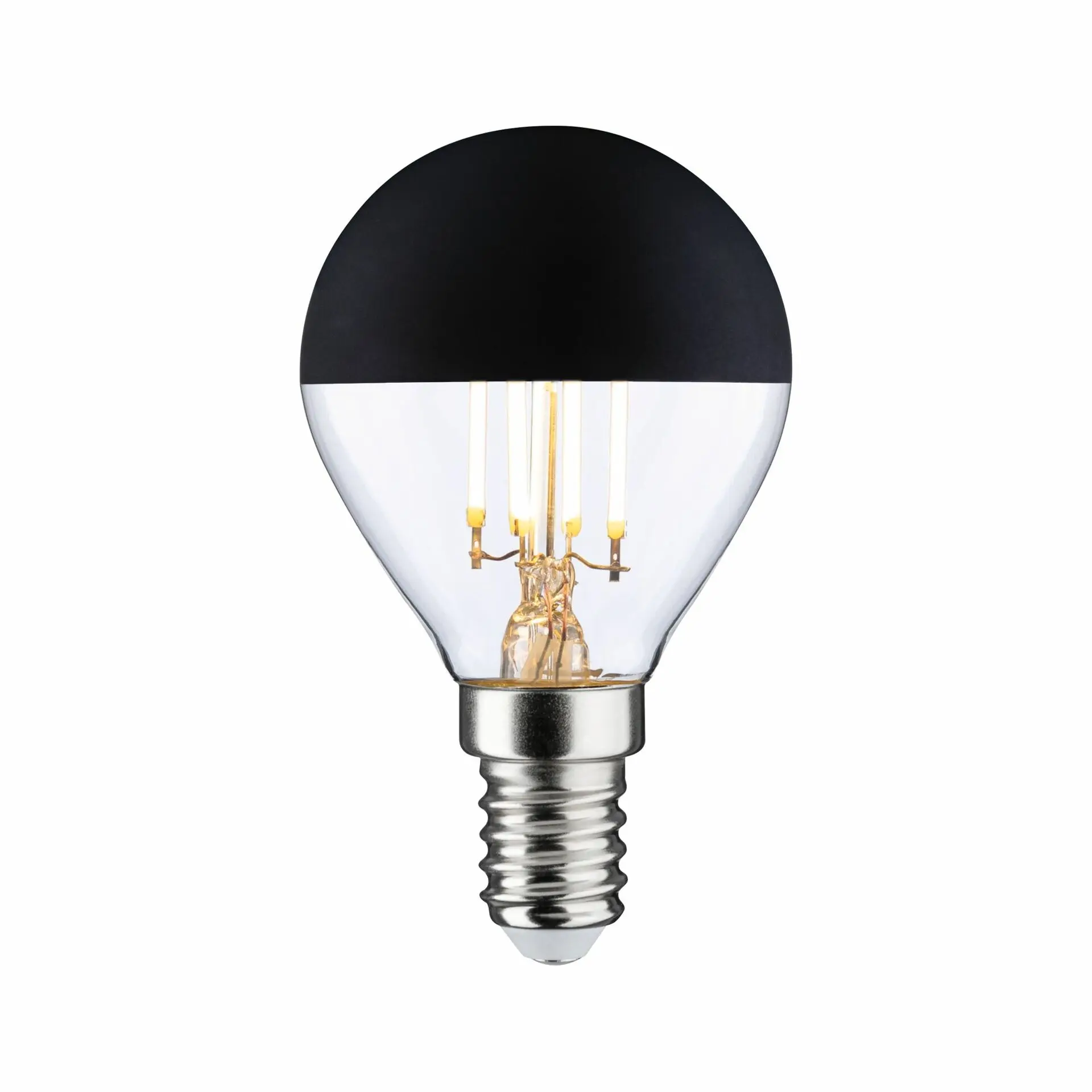 P 29264 Modern Classic Edition Standard 230V LED kapka E14 4,5W 2700K stmívatelné černý svrchlík - PAULMANN